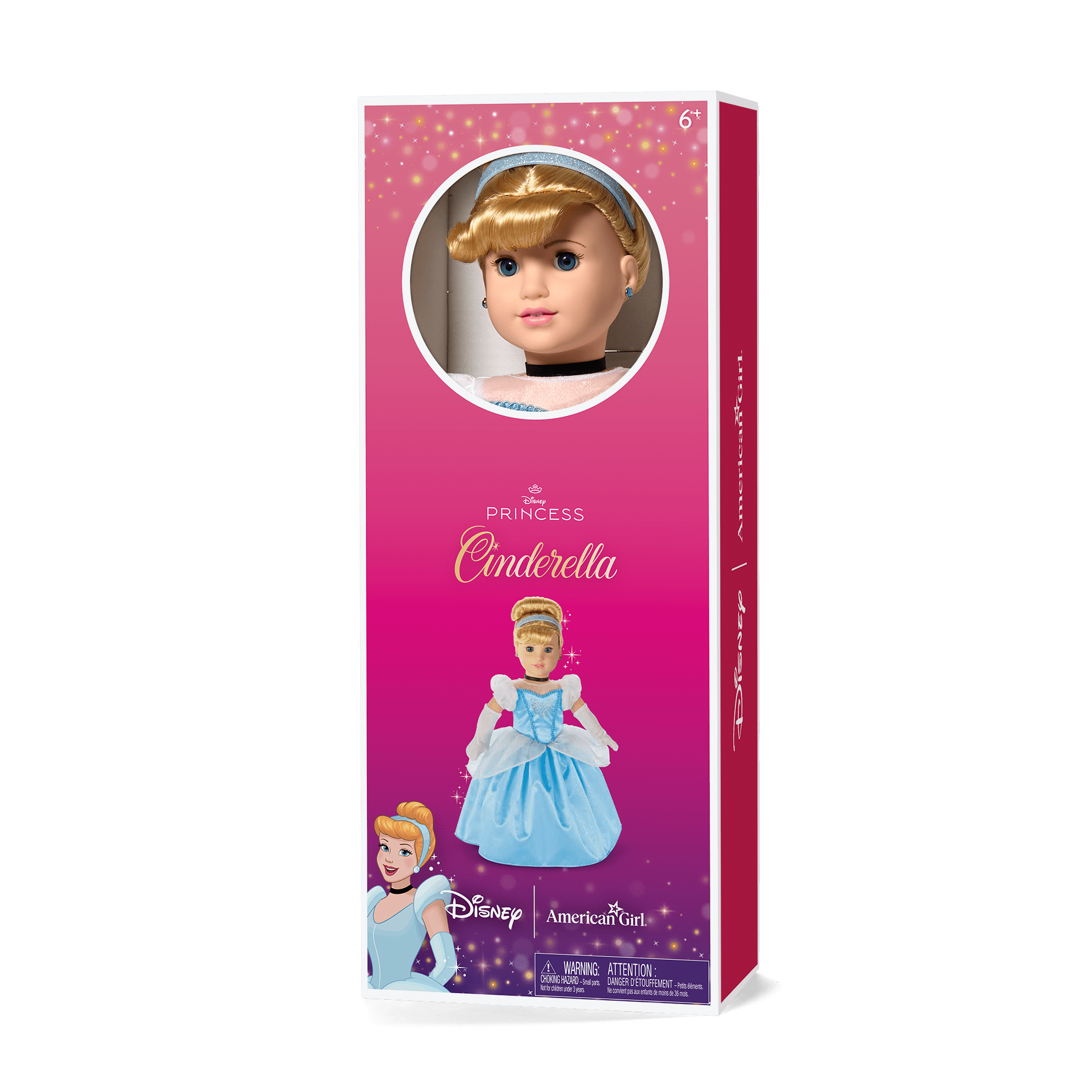 Disney Princess Cinderella 18-inch Doll with Ball Gown | American Girl