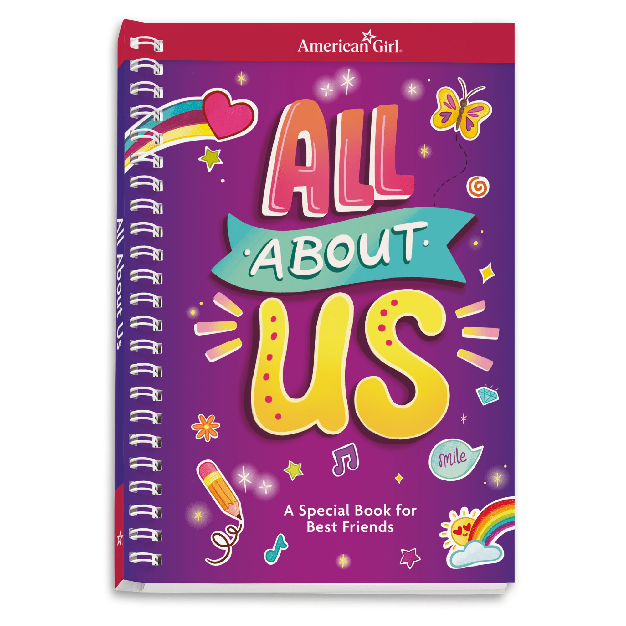 Friendship Journal for Kids with Quizzes & Crafts | All About Us