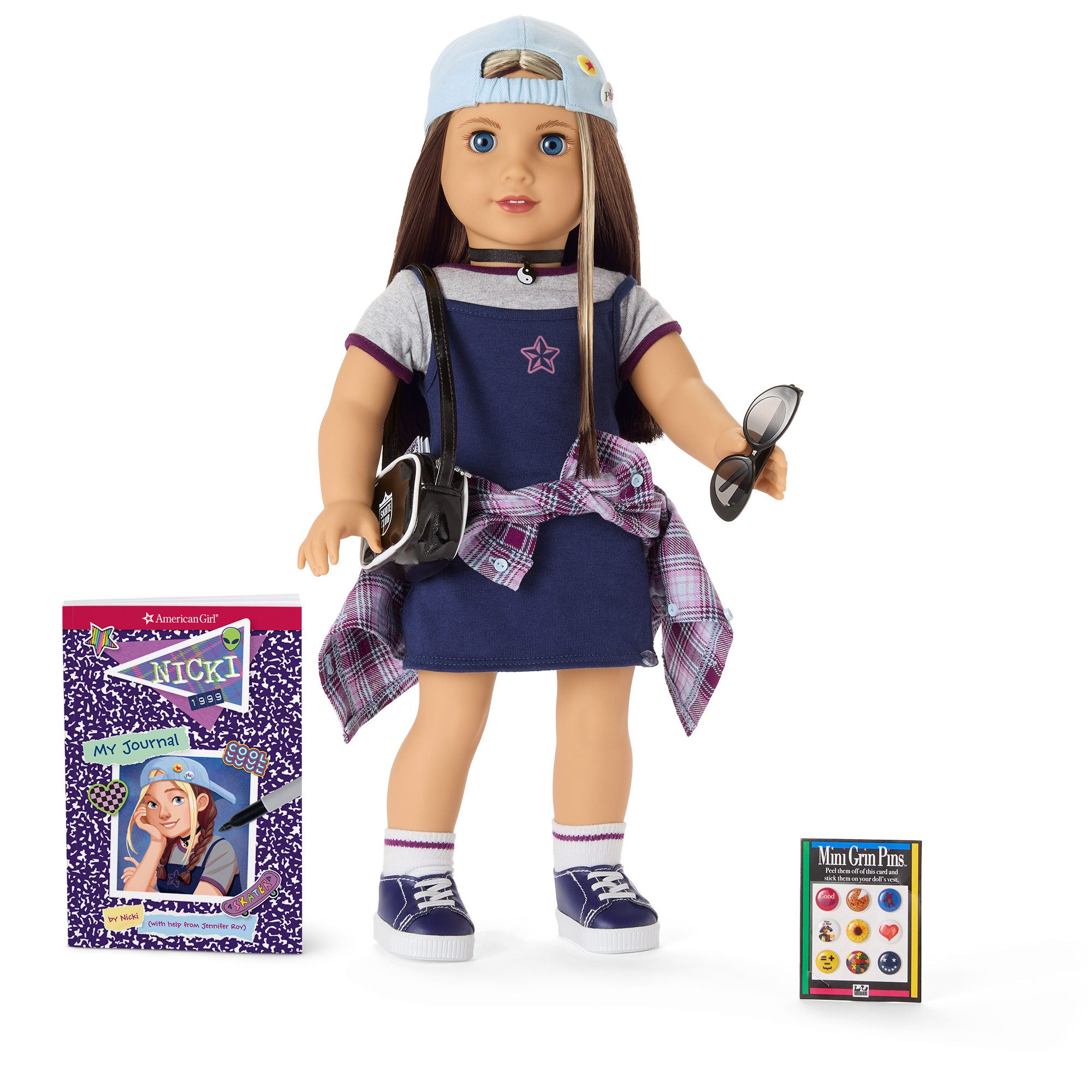 Nicki Hoffman 18-inch Doll with Journal & Accessories | Historical Characters