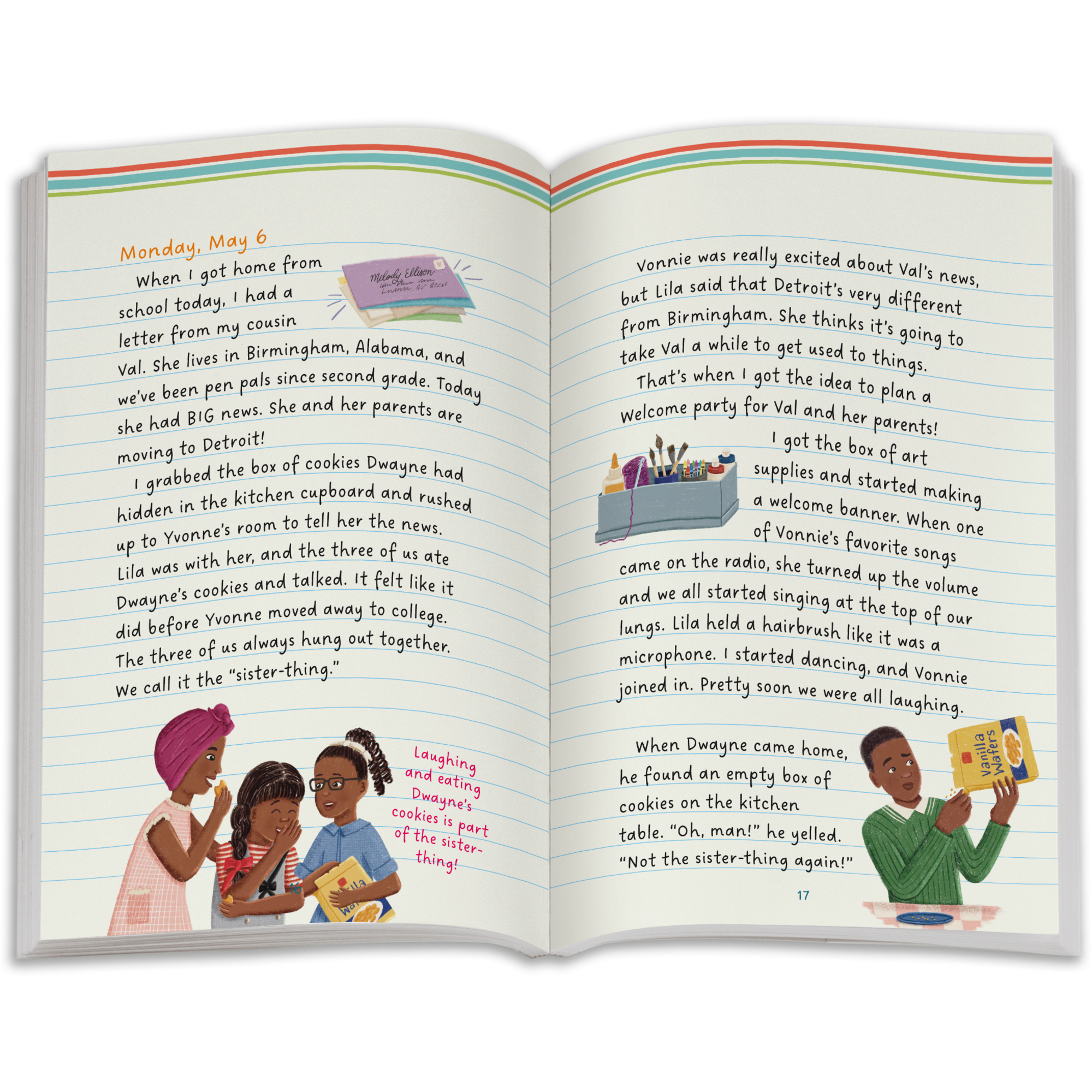 Melody's Civil Rights Diary Book for Kids | Historical Characters