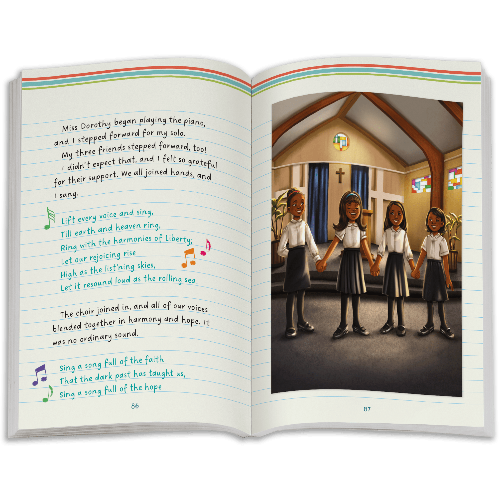 Melody's Civil Rights Diary Book for Kids | Historical Characters