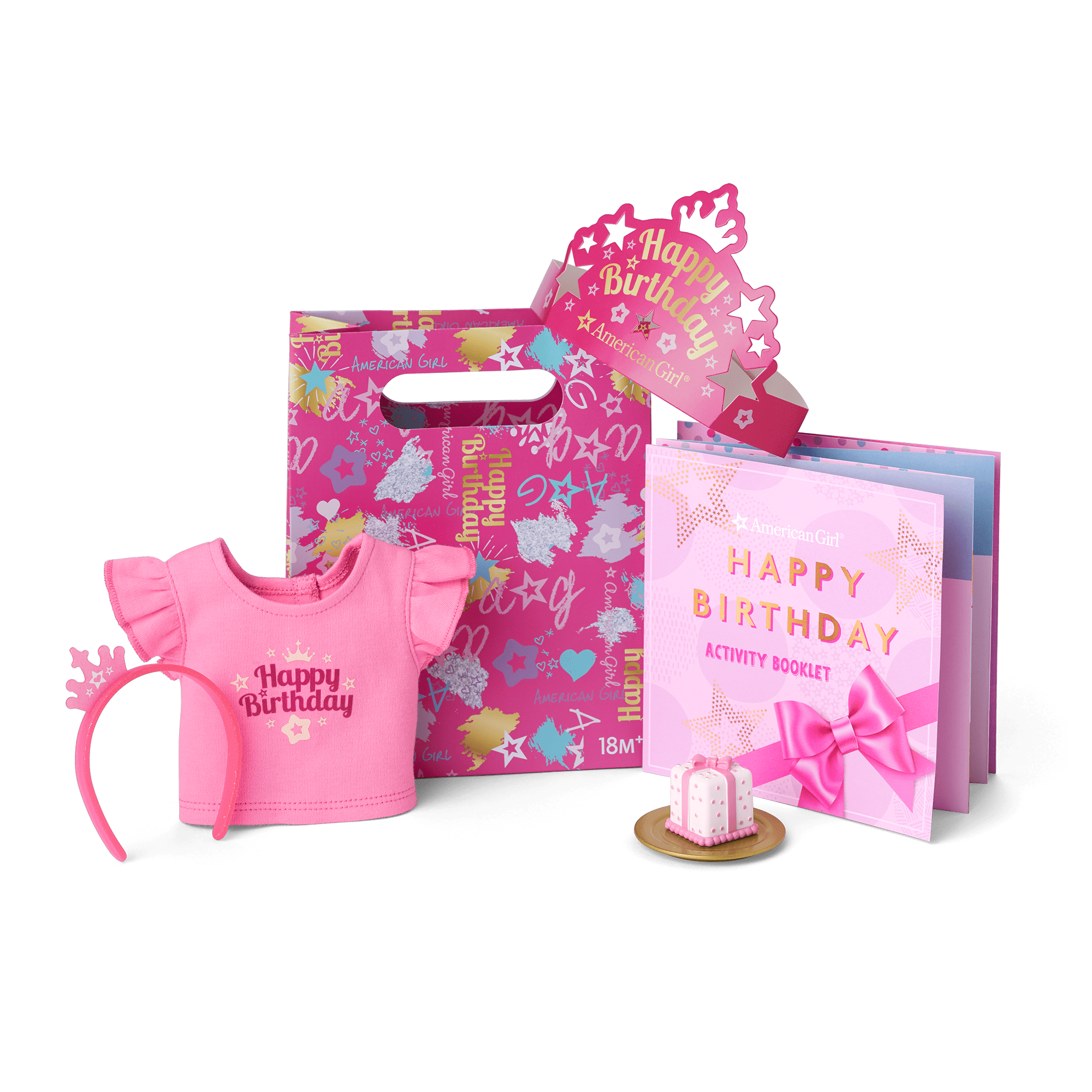Girls Birthday Party Favor Bags 4-Pack | American Girl