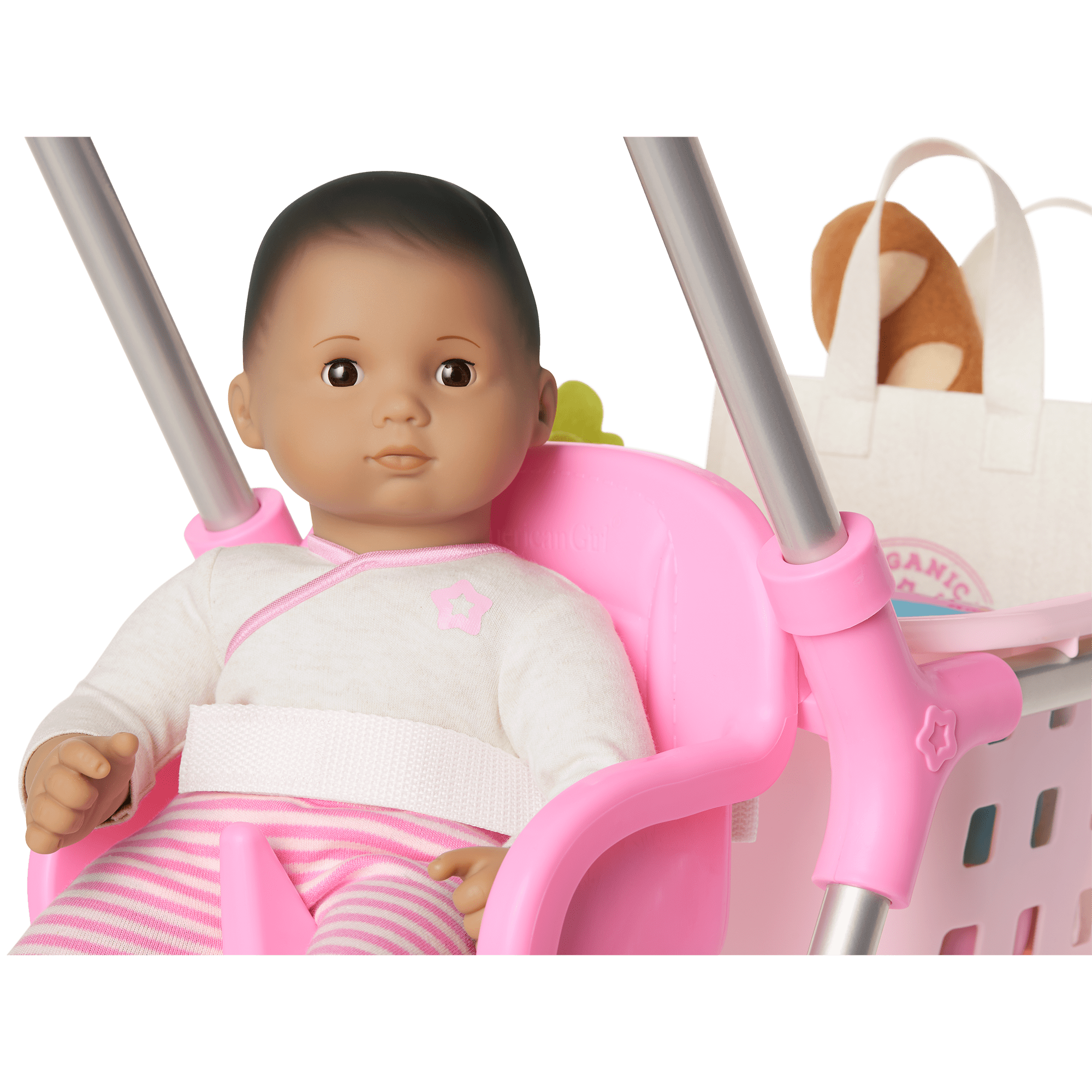 Bitty Baby Doll Shopping Cart Set with Groceries & Accessories | Bitty's™