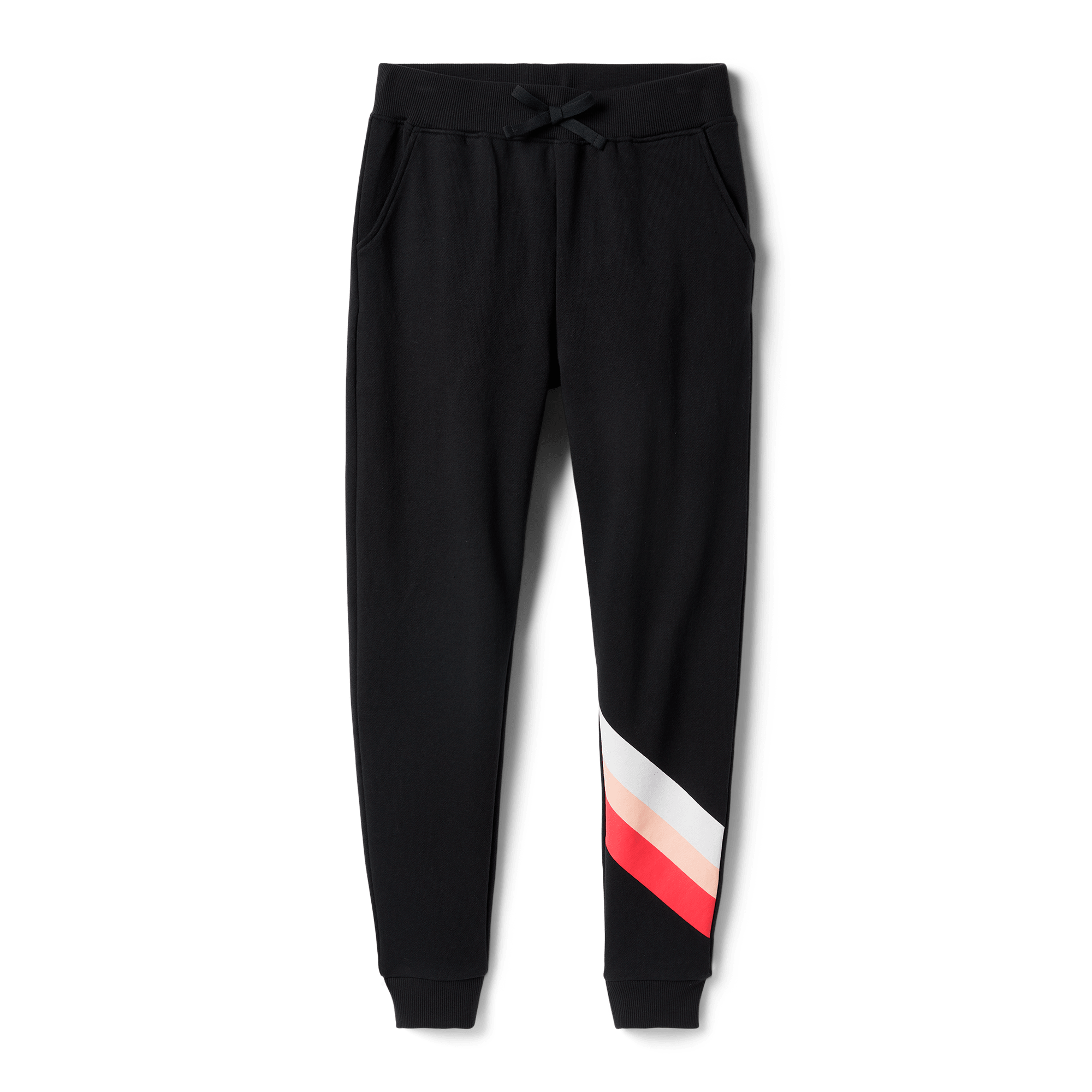 Black Striped Joggers for Girls | American Girl x Janie and Jack