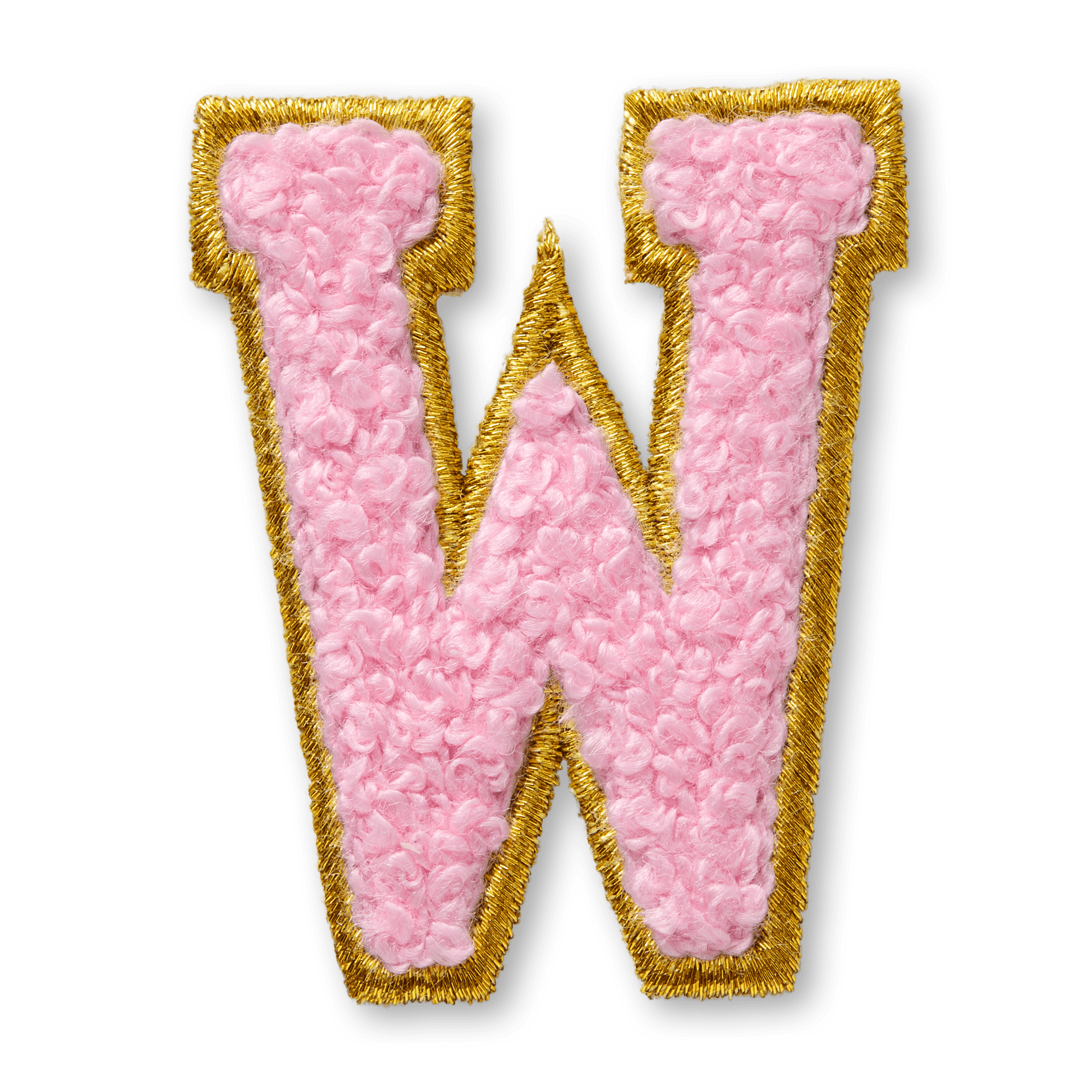 Chenille Letter W Patch for Dolls & Backpacks | AG™ Adhesive