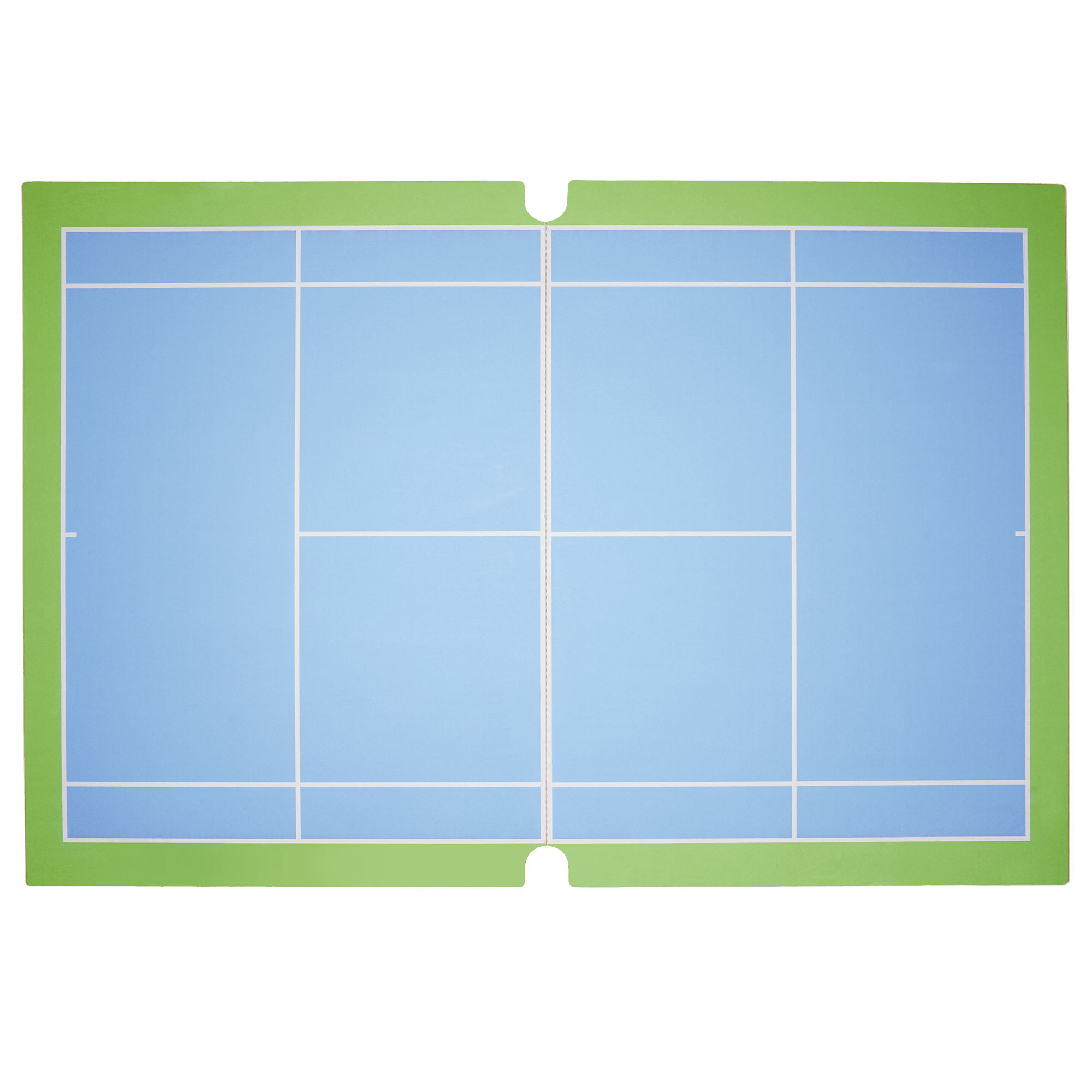 2-in-1 Tennis Court & Skate Park Playset for 18-inch Dolls | Isabel & Nicki