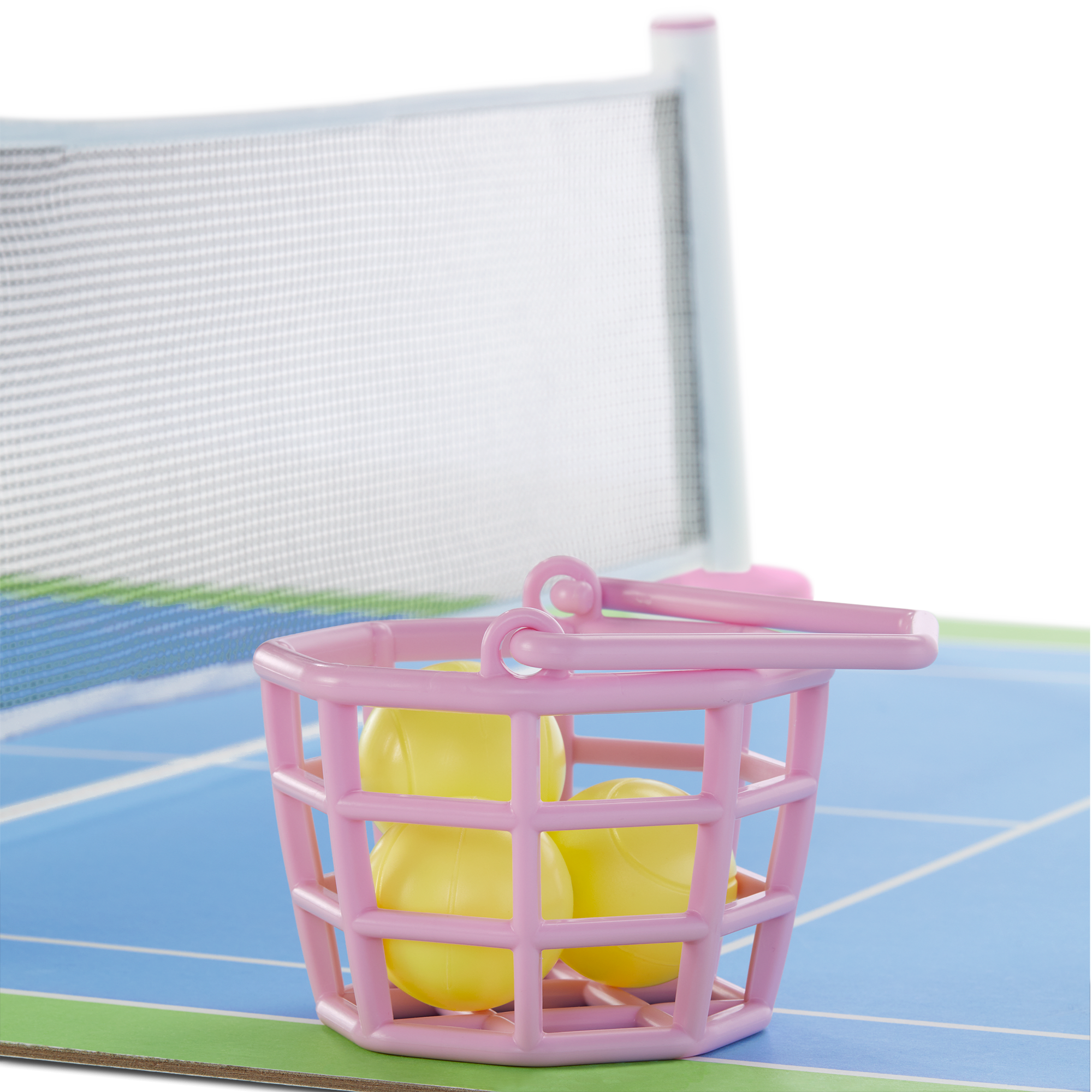 2-in-1 Tennis Court & Skate Park Playset for 18-inch Dolls | Isabel & Nicki