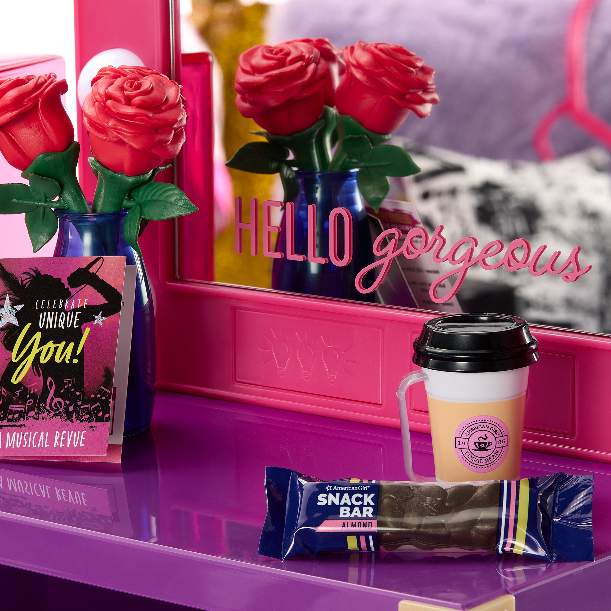 Backstage Playset for Girls with Vanity & Stage | Kavi's Girl of the Year 2023