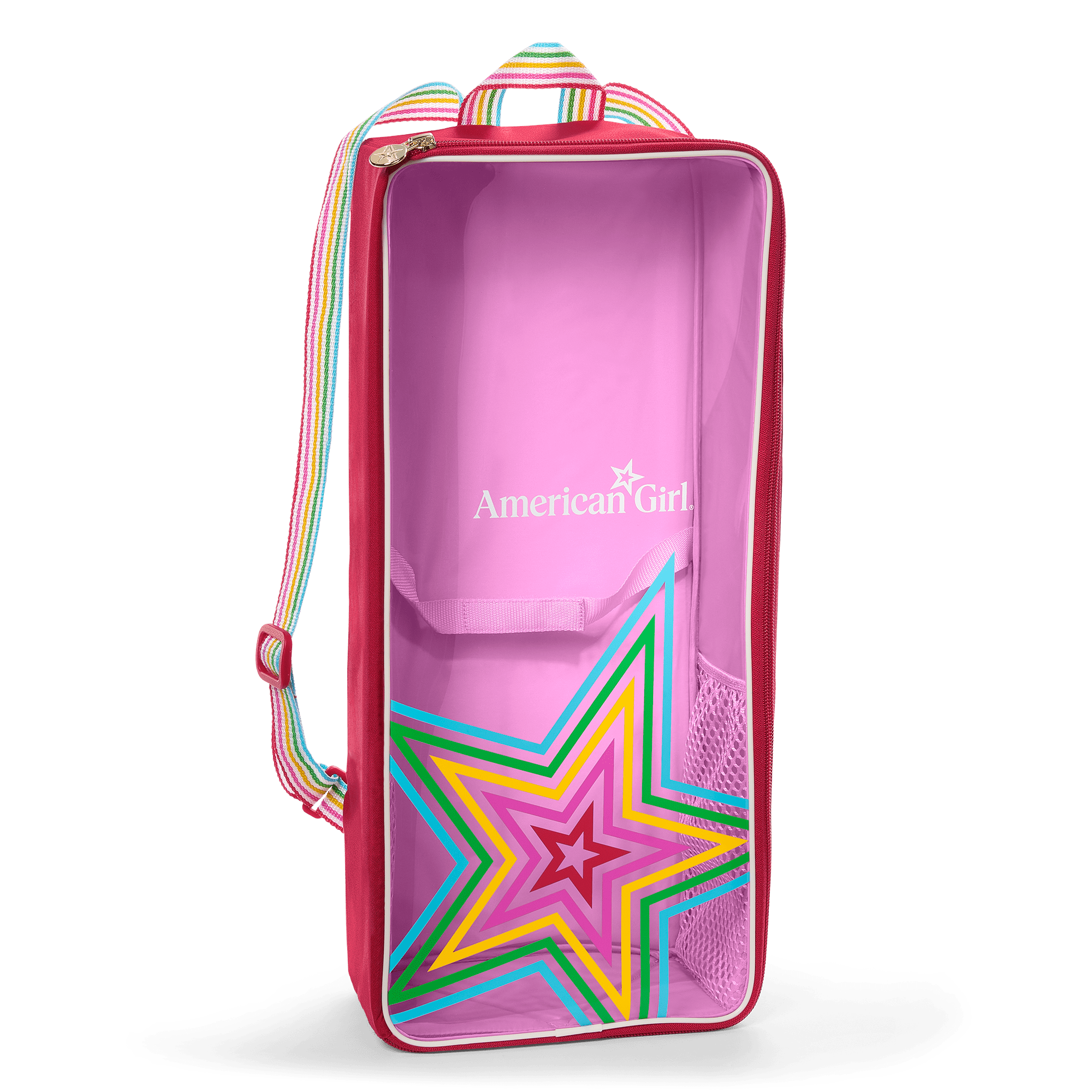 18-inch Doll Carrier Backpack with Vinyl Lid | American Girl