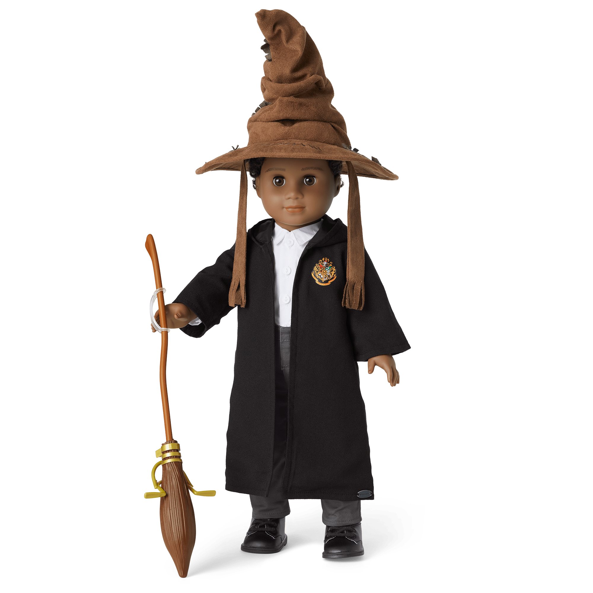 Hogwarts Sorting Hat & Nimbus 2000 Broom for 18-inch Dolls | American Girl