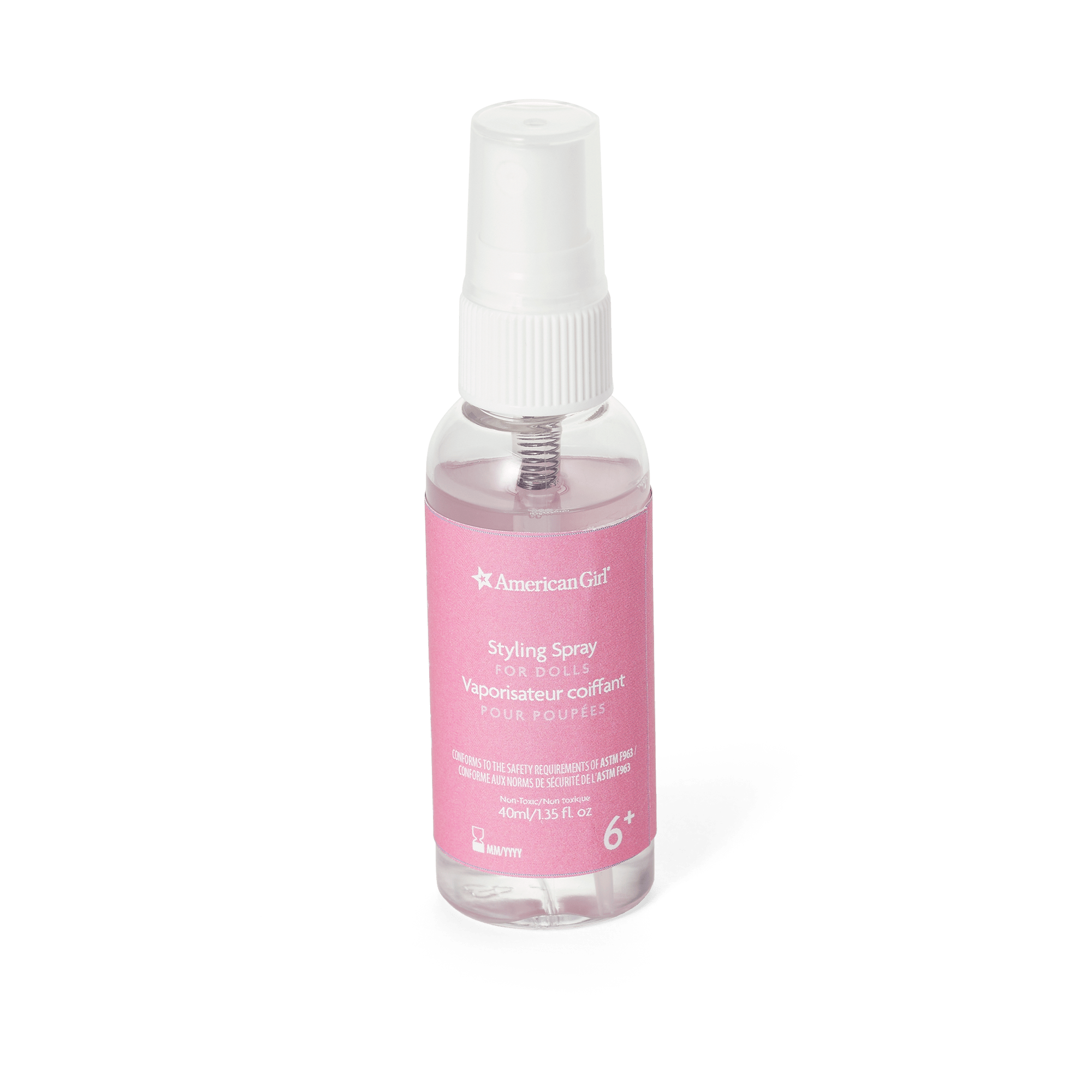 Doll Hair Styling Spray for Tangles & Smoothing | Fine-Mist Formula