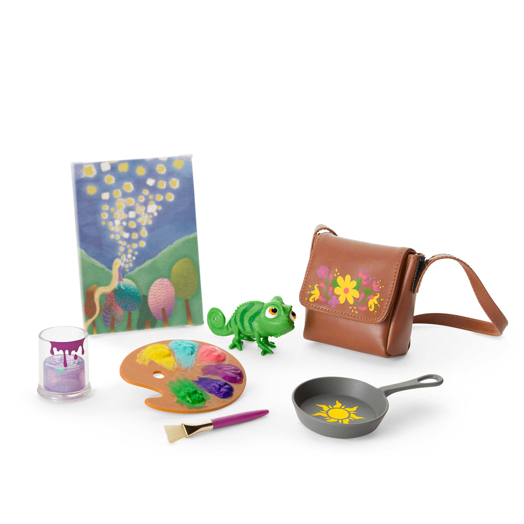 Rapunzel Doll Painting Set with Pascal & Accessories | American Girl
