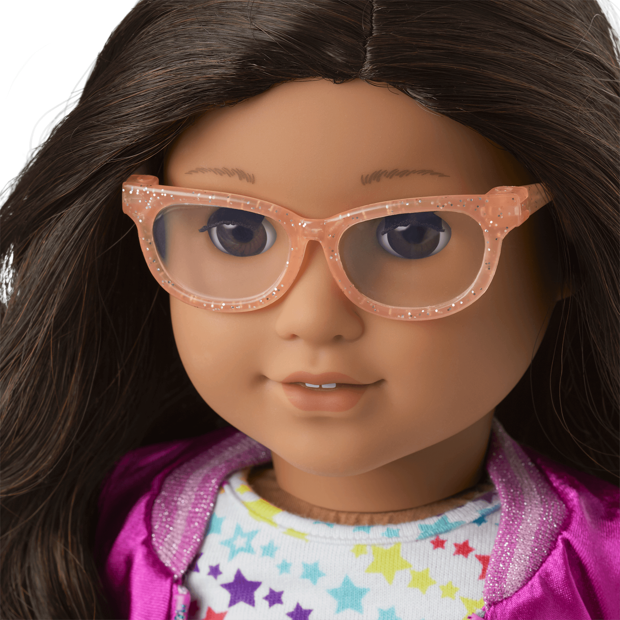 Rose Gold Doll Glasses for 18-inch Dolls | Felt Case Included