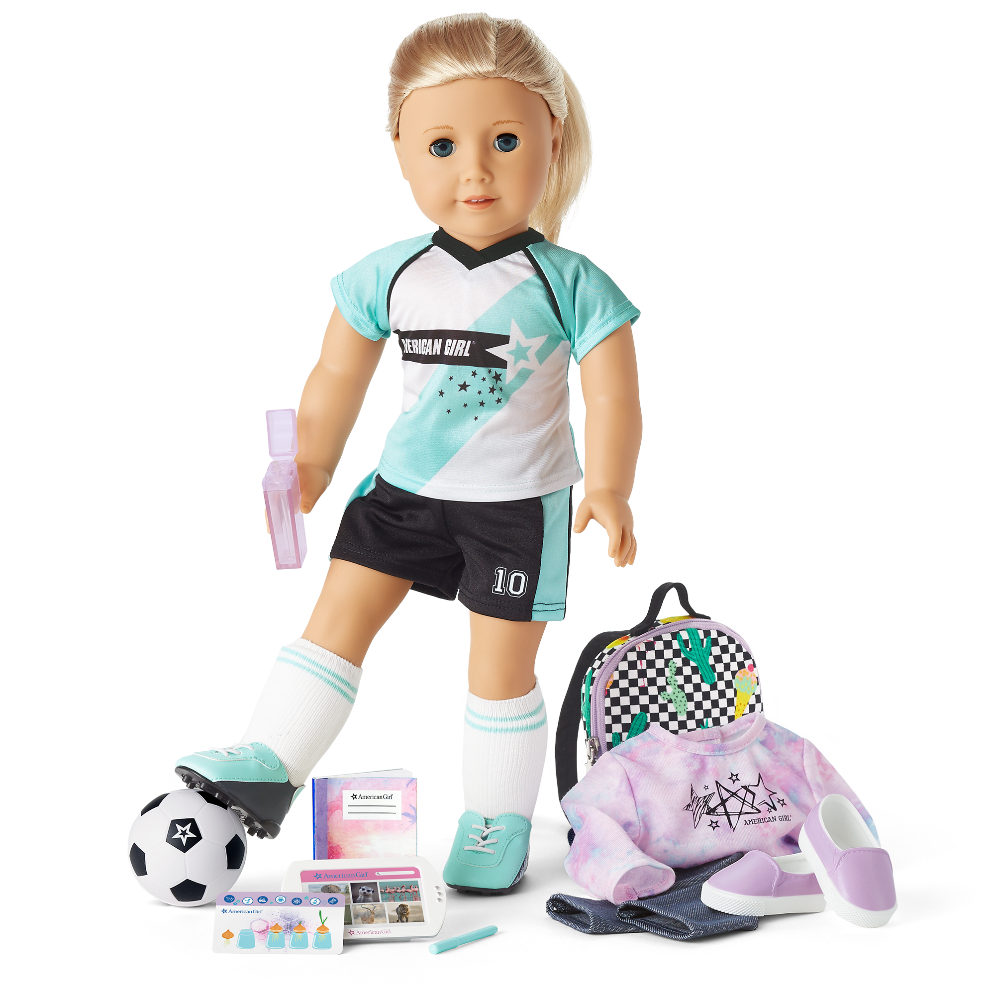 Truly Me Doll #27 with School & Soccer Play Set | American Girl