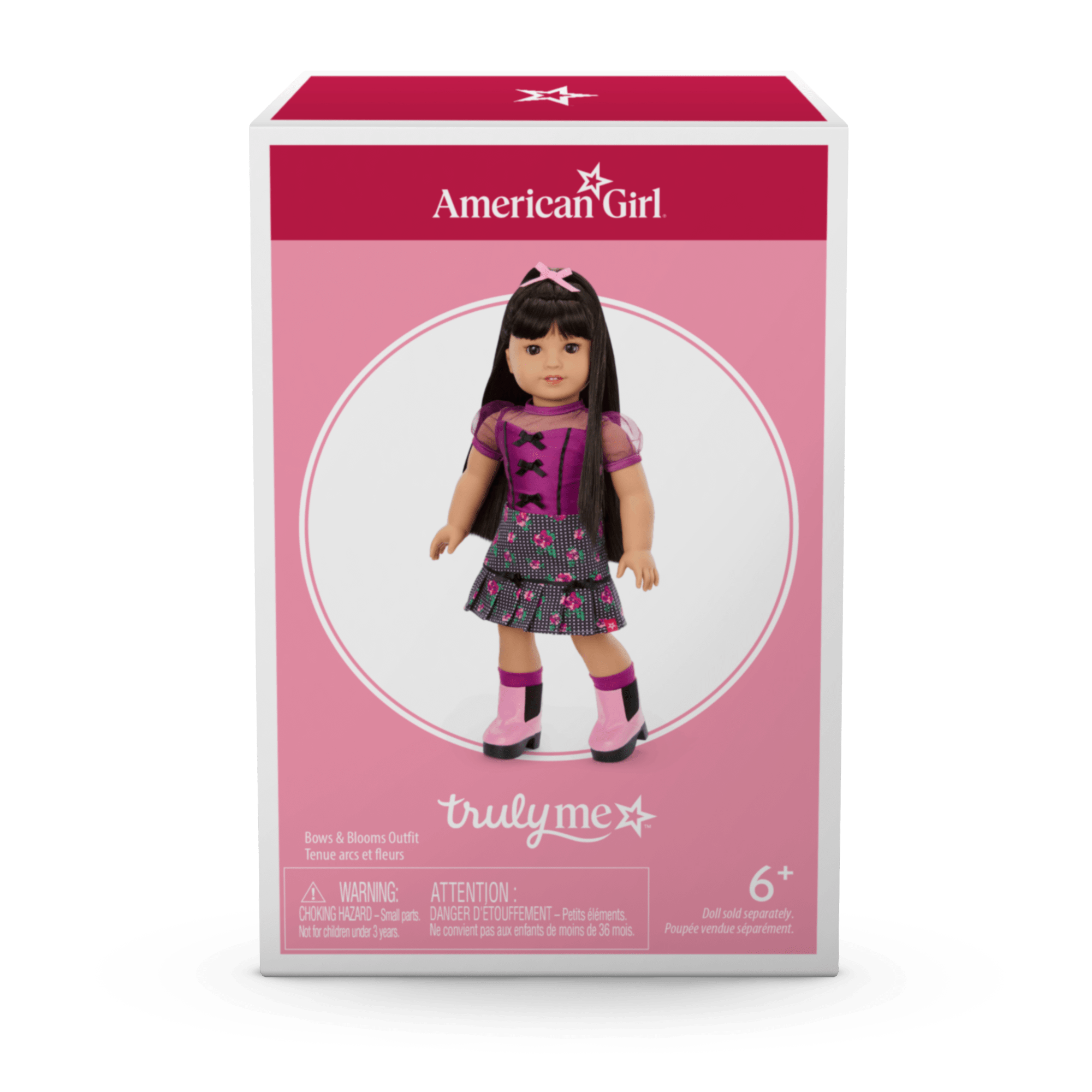 Floral 5-Piece Outfit for 18-inch Dolls | Bows & Blooms