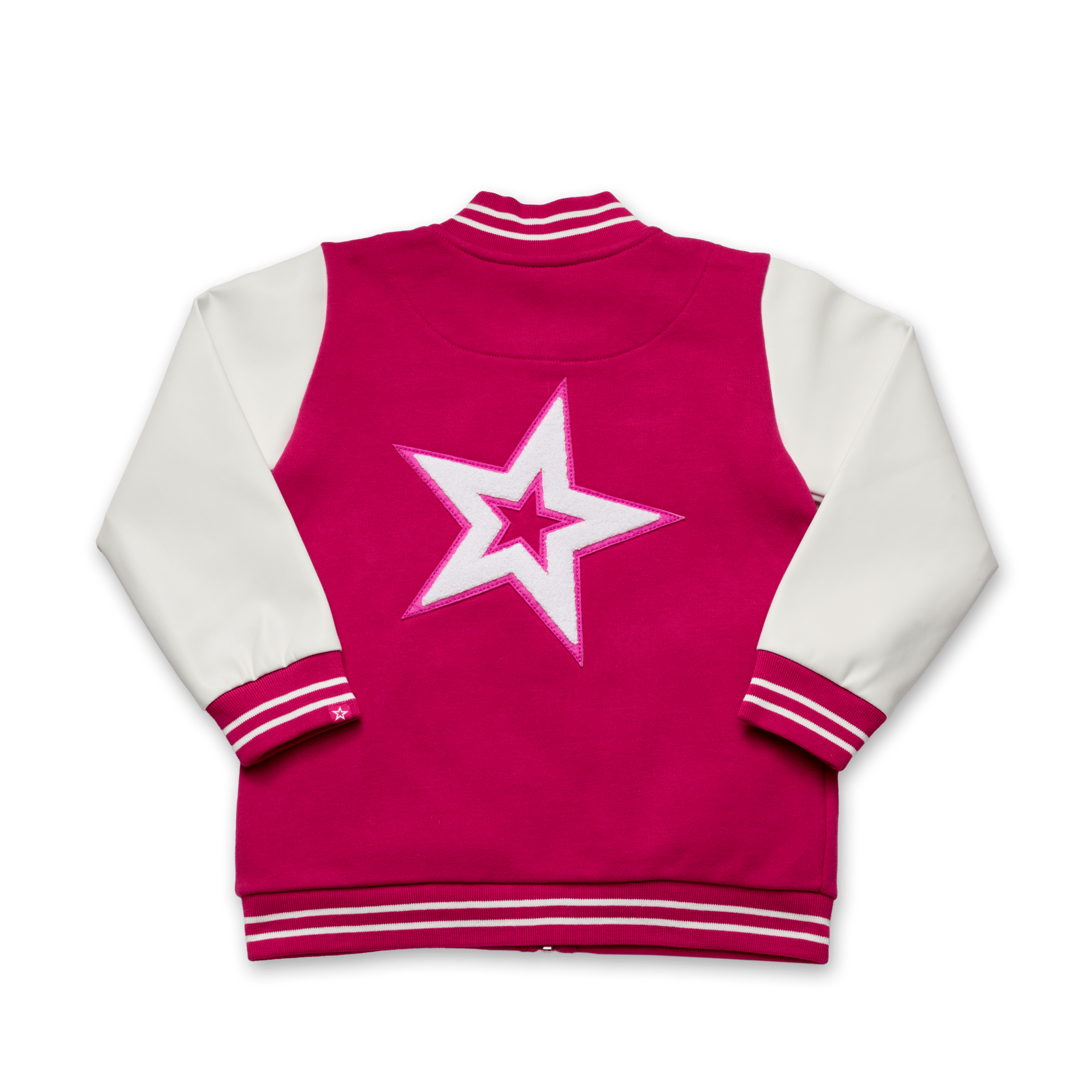 Berry Knit Varsity Jacket for Girls with AG™ Star Squad Logo | AG™