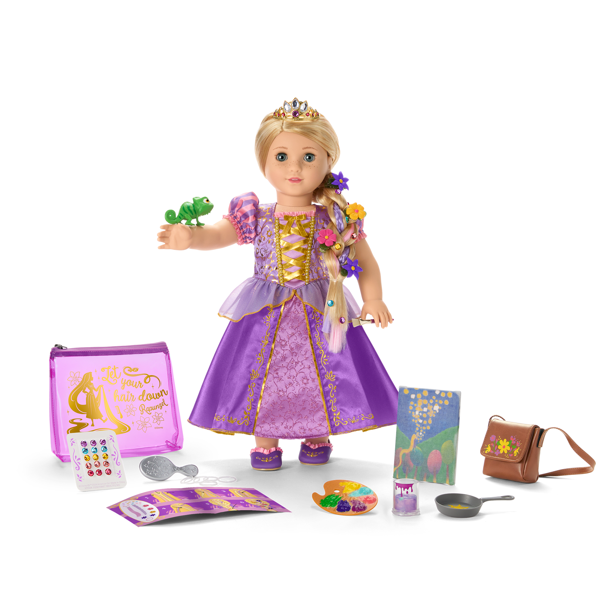 Disney Princess Rapunzel 18-inch Doll with Painting Accessories | American Girl