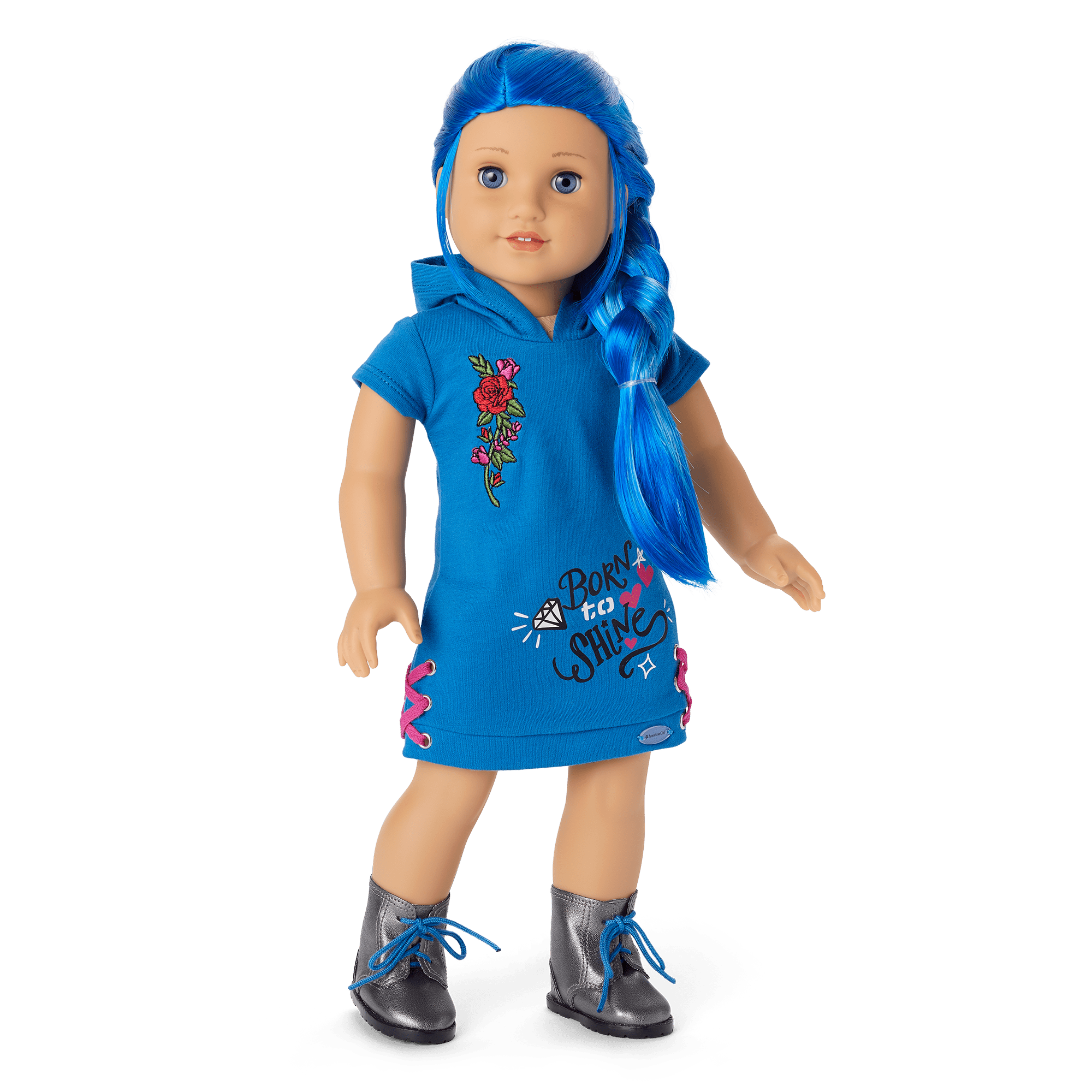 18" Truly Me Doll with Skater Dress & Accessories | American Girl