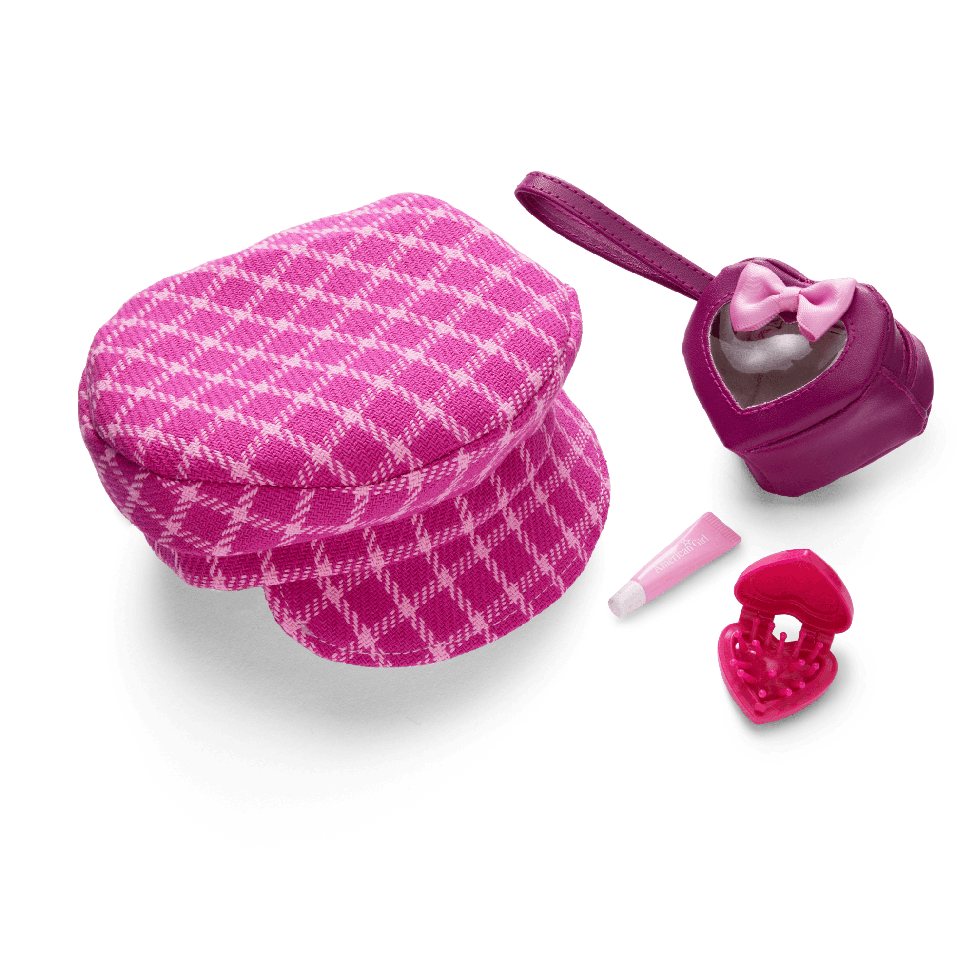 Pink & Preppy Outfit & Fashion Accessories for 18-inch Dolls | We Heart