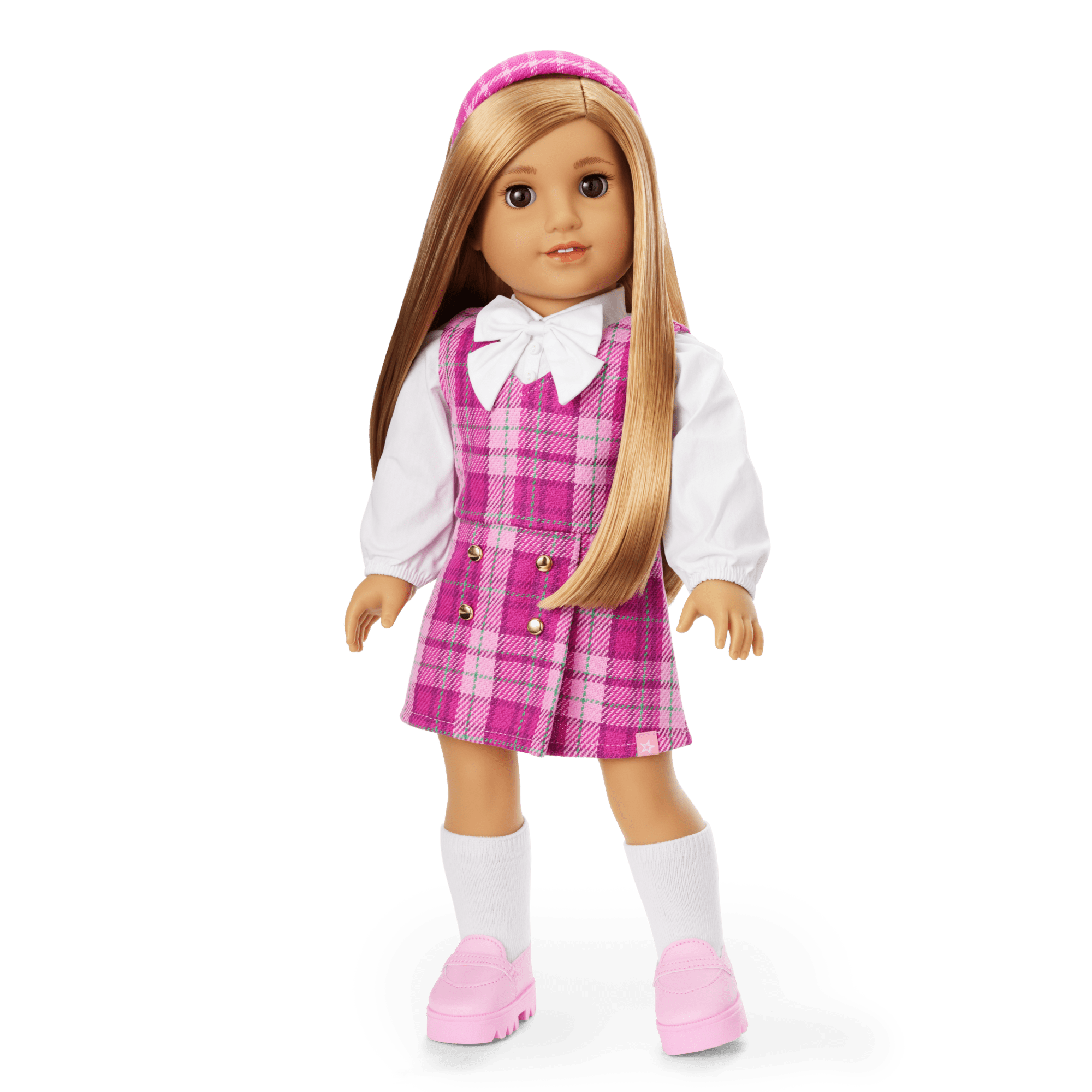 Pink & Preppy Outfit & Fashion Accessories for 18-inch Dolls | We Heart