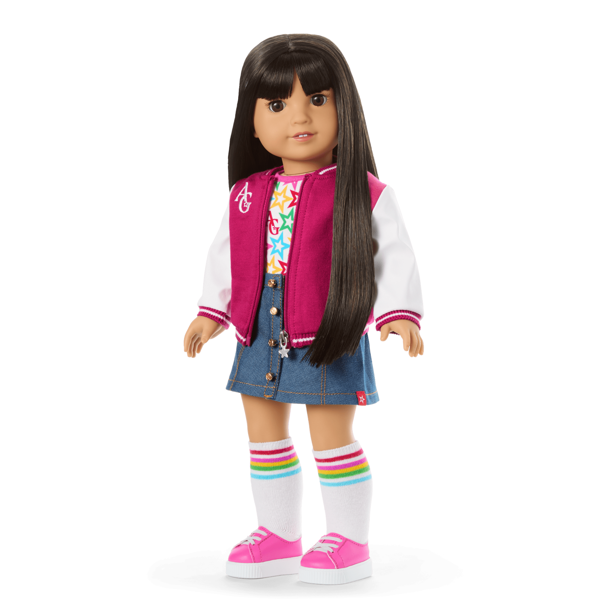 Truly Me 18-inch Doll with Puppy & Backpack Bundle | AG Star Squad