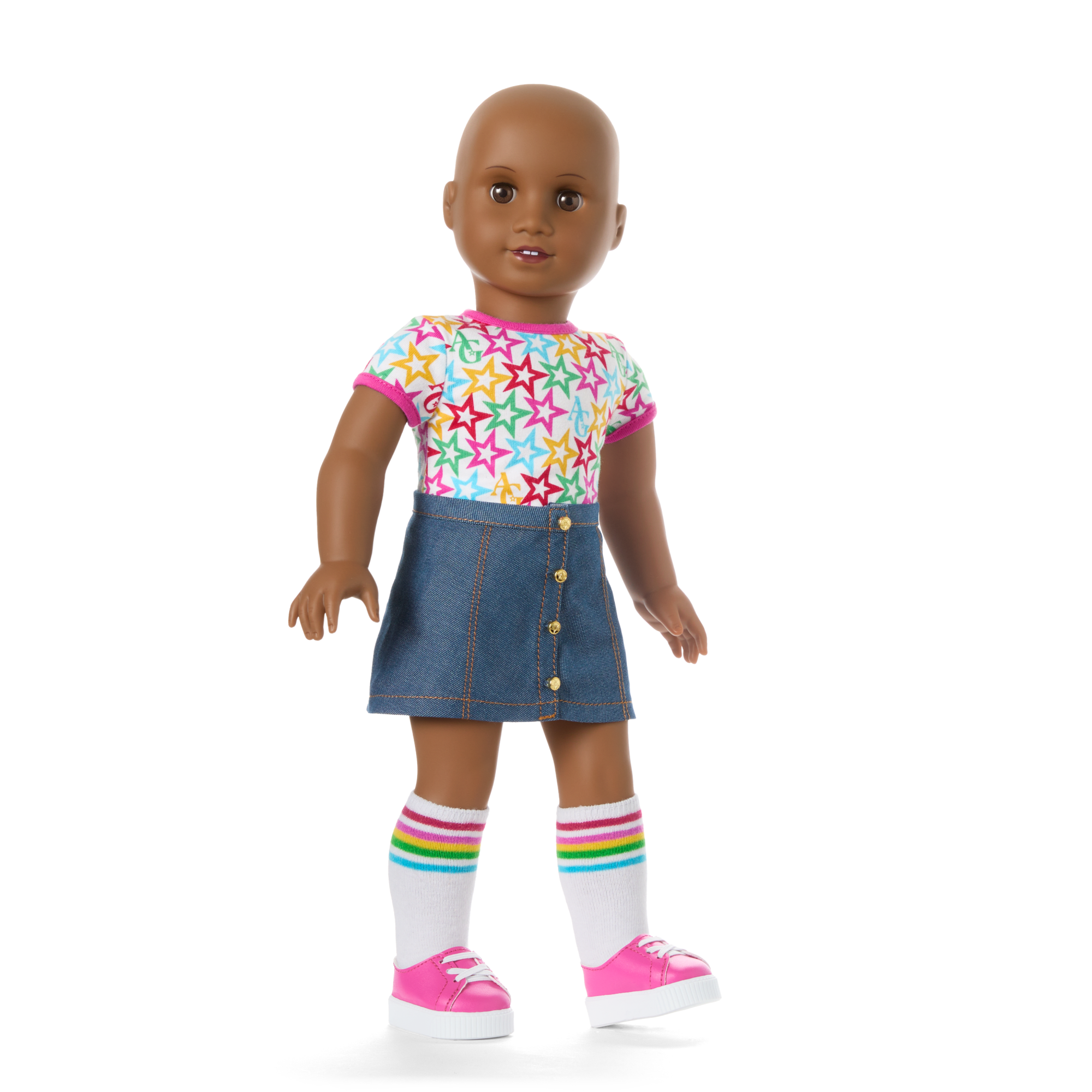Truly Me 18-inch Doll with Puppy & Backpack Accessories | AG Star Squad Bundle