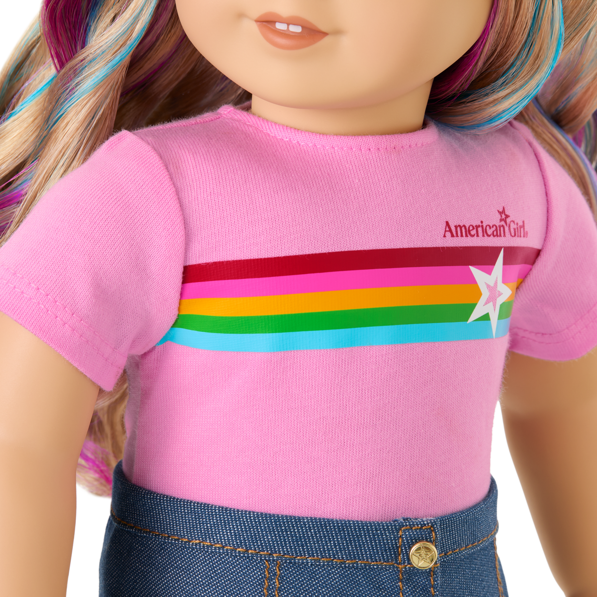 Truly Me 18-inch Doll with Puppy & Backpack Accessories | AG Star Squad Bundle