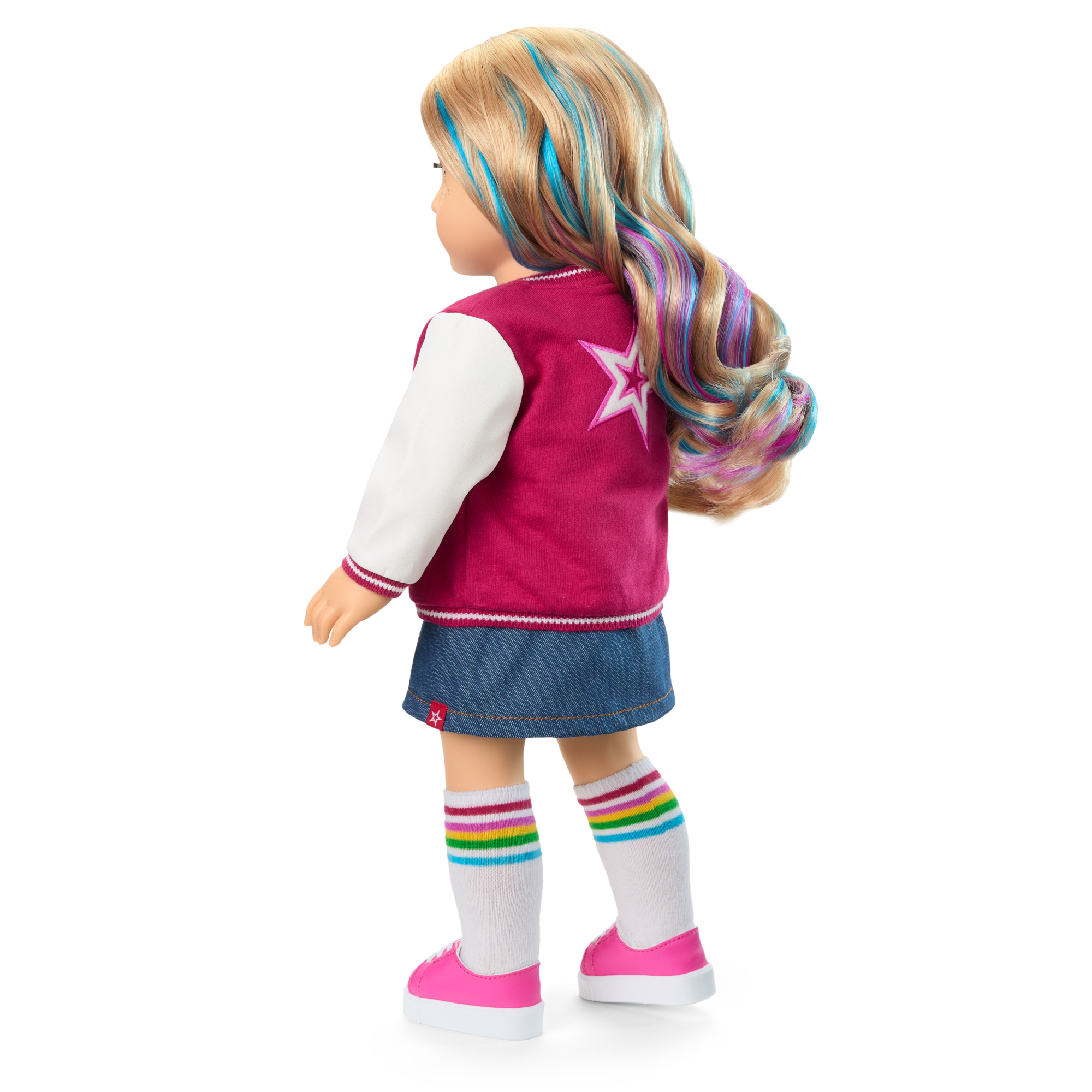 Truly Me 18-inch Doll with Puppy & Backpack Accessories | AG Star Squad Bundle