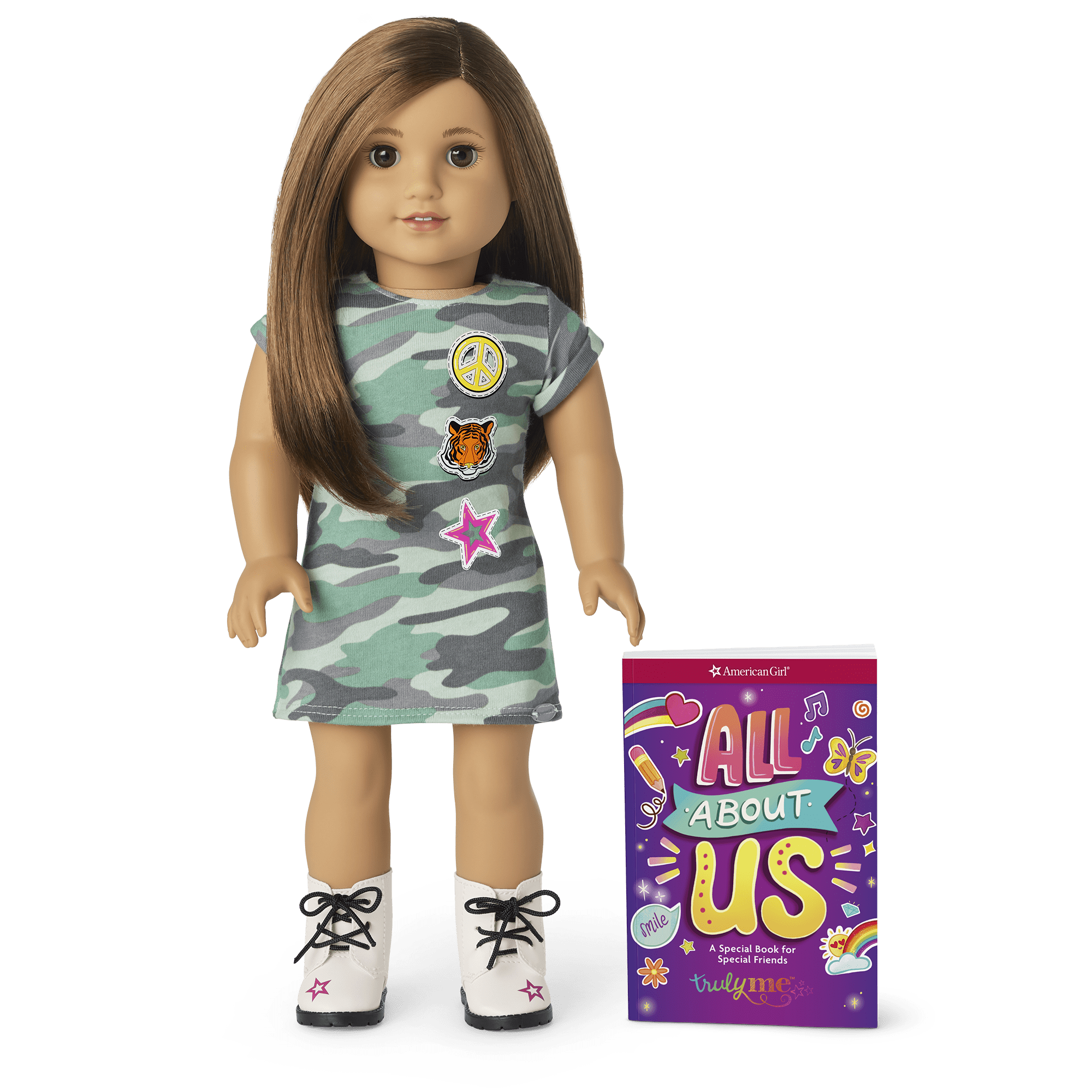 18-inch Truly Me Doll with Layered Brown Hair & Outfit | American Girl