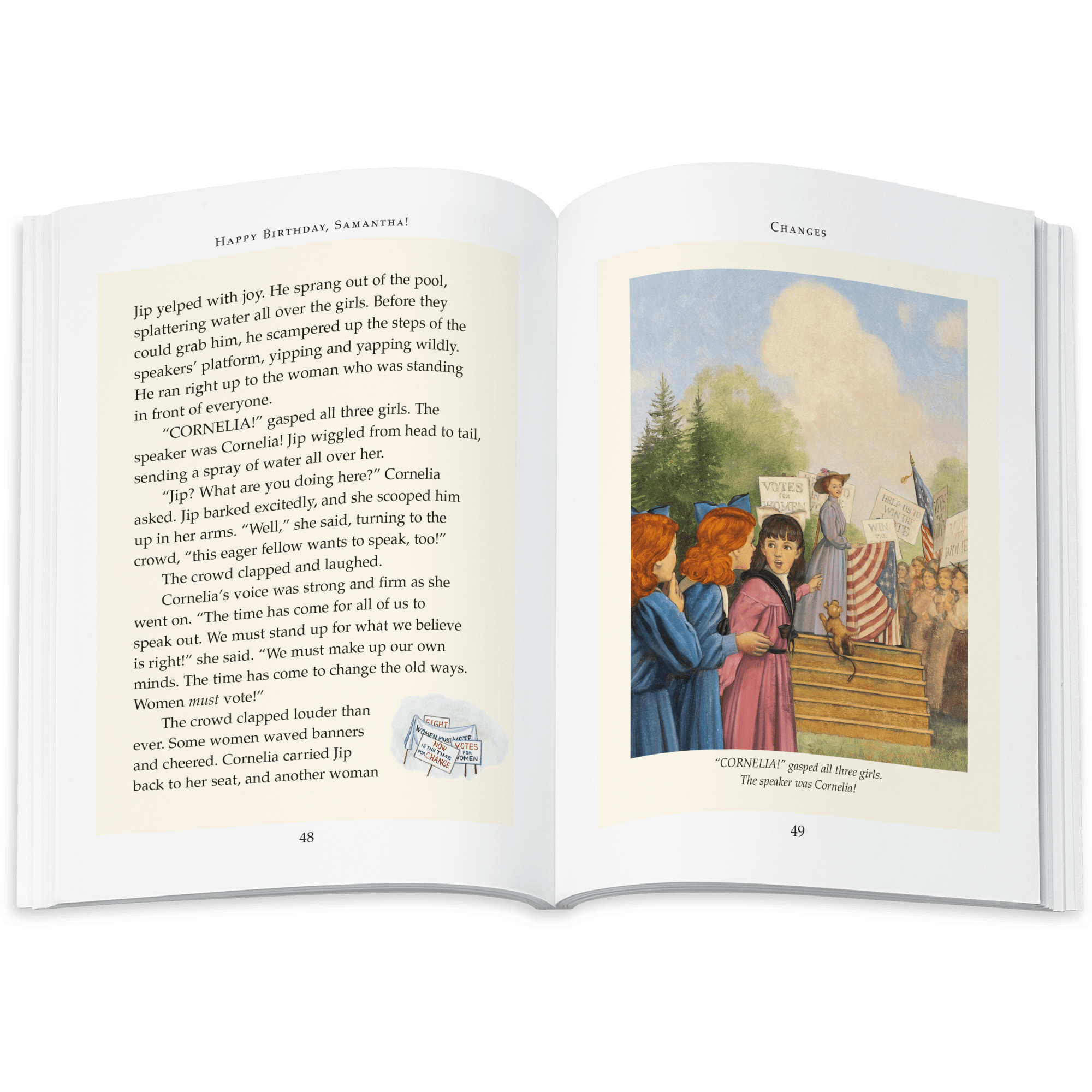 18-Inch Doll Birthday Outfit & Book Set | Samantha’s Historical Collection