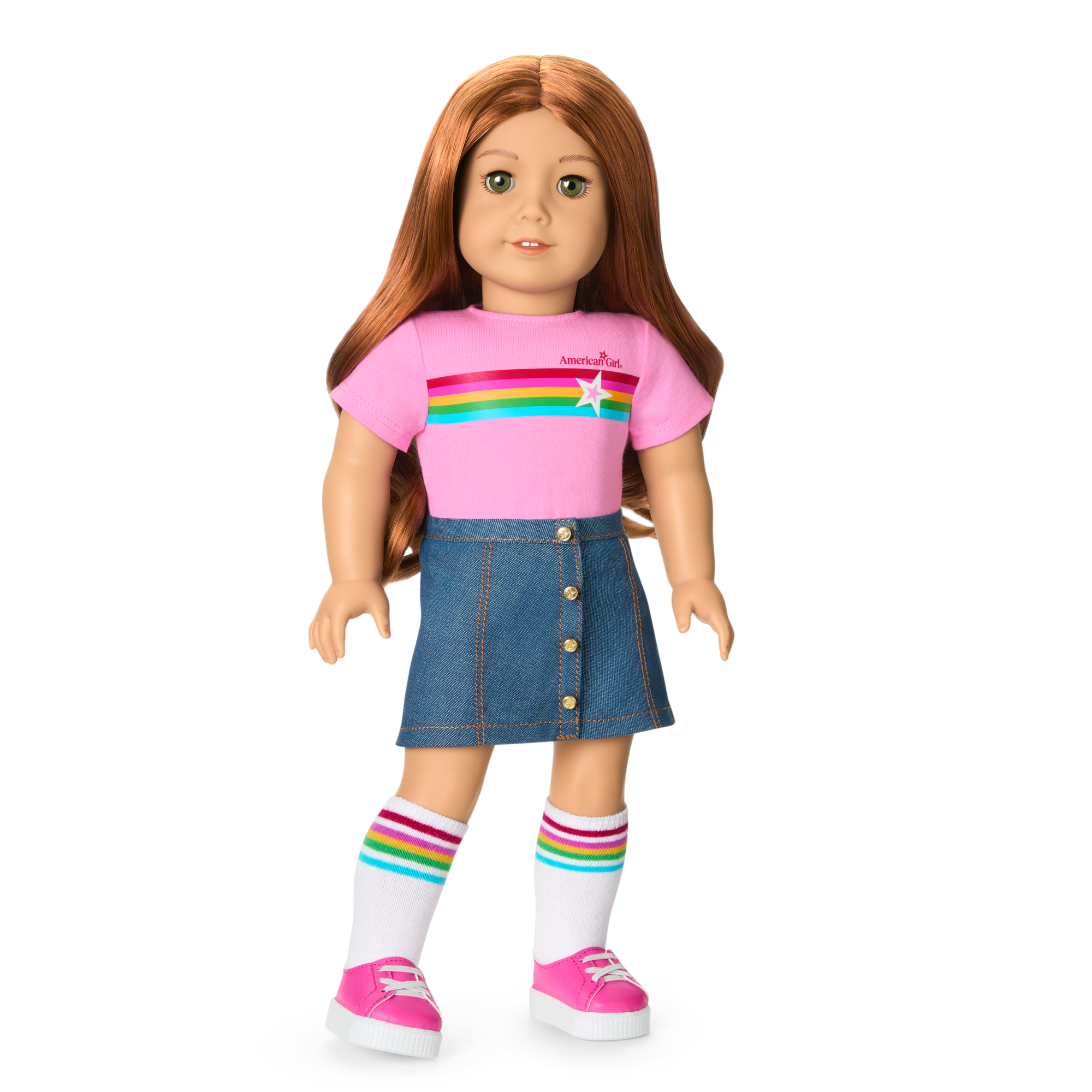 Truly Me 18-inch Doll with Puppy & Backpack Bundle | AG Star Squad