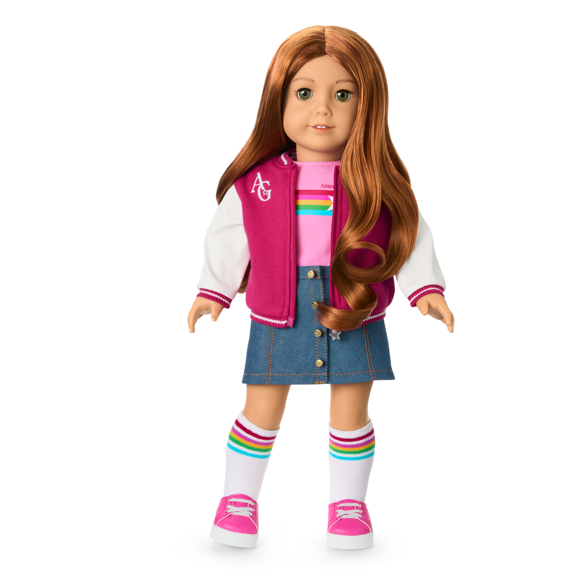 Truly Me 18-inch Doll with Puppy & Backpack Bundle | AG Star Squad