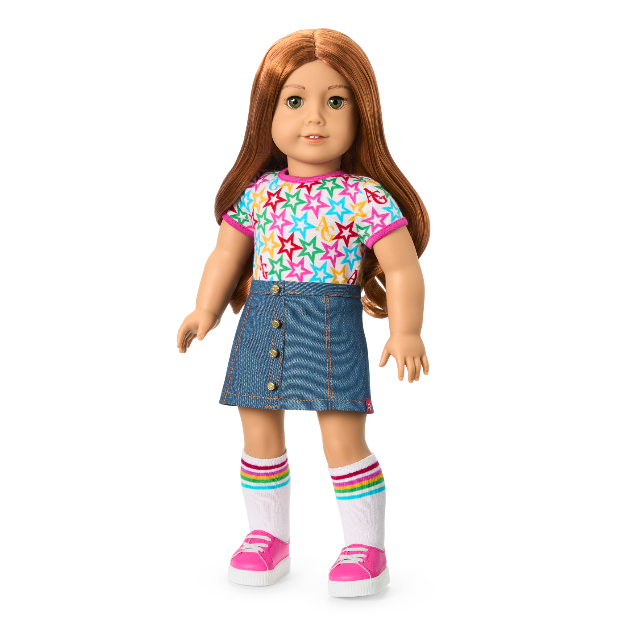 Truly Me 18-inch Doll with Puppy & Backpack Bundle | AG Star Squad