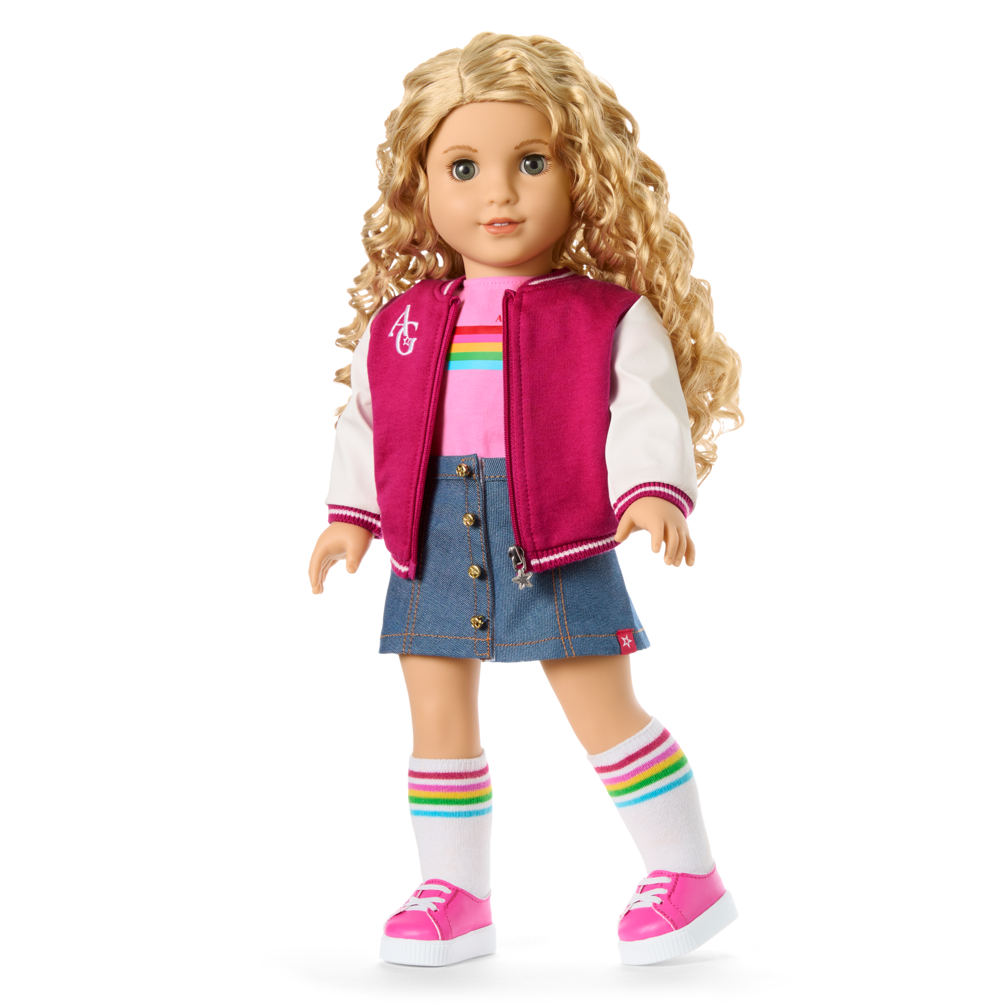 18-inch Truly Me Doll with Puppy & Backpack Bundle | AG Star Squad