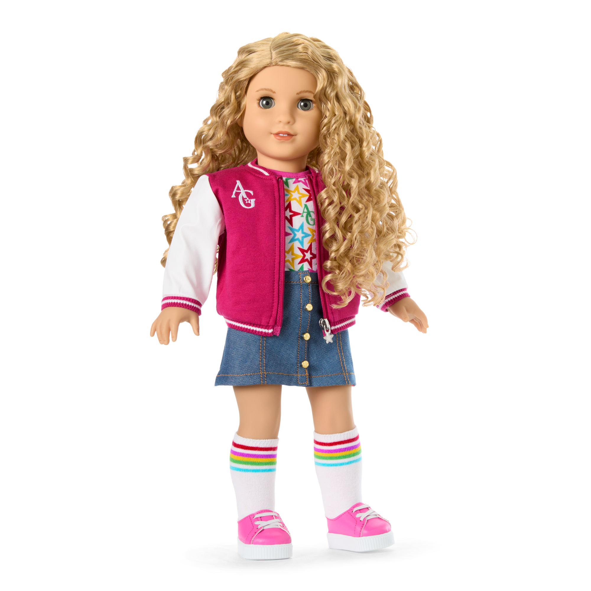 18-inch Truly Me Doll with Puppy & Backpack Bundle | AG Star Squad