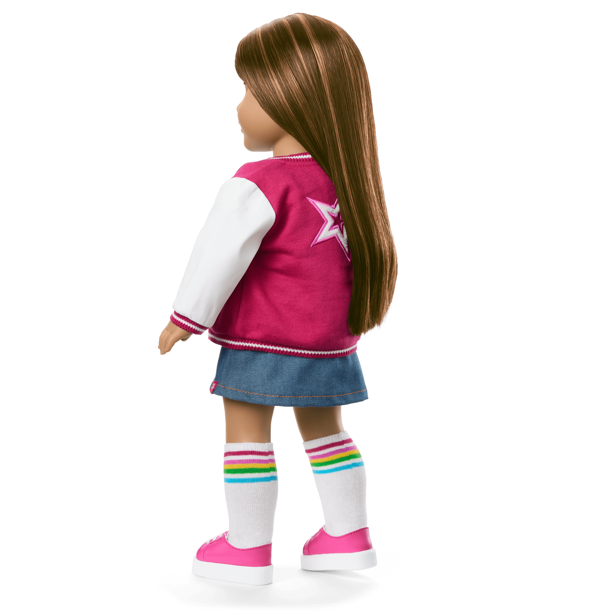Truly Me 18-inch Doll with Puppy & Backpack Accessories | AG Star Squad Bundle