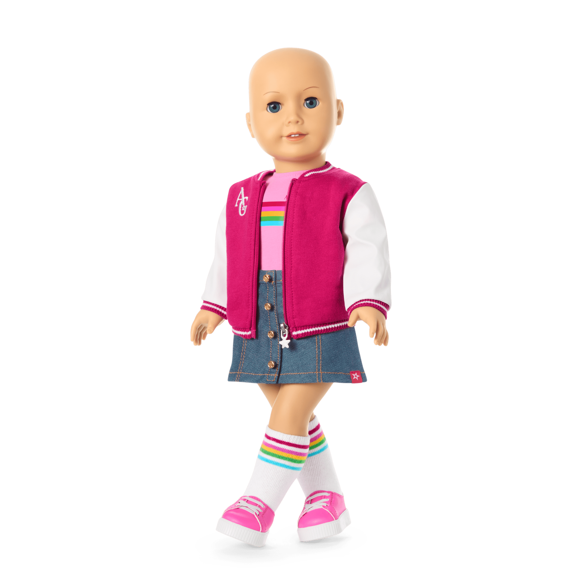 Truly Me 18-inch Doll with Puppy & Mini Backpack | AG Star Squad Bundle