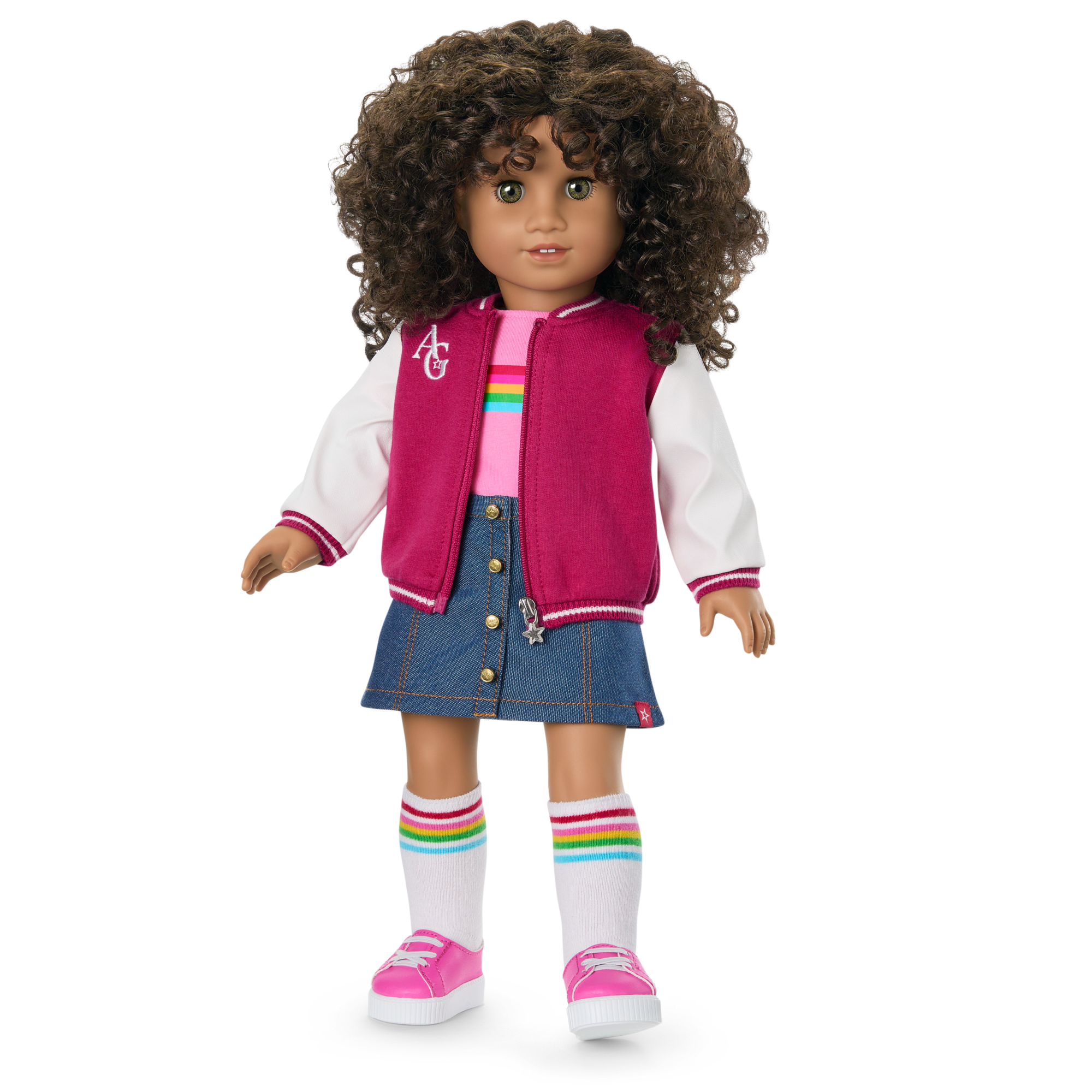 18-inch Truly Me Doll with Puppy & Backpack Accessories | AG Star Squad