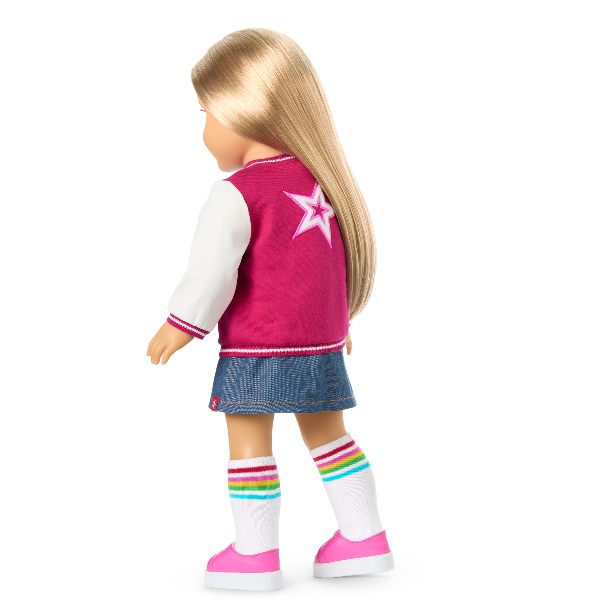 Truly Me 18-inch Doll with Puppy & Backpack Accessories | AG Star Squad Bundle