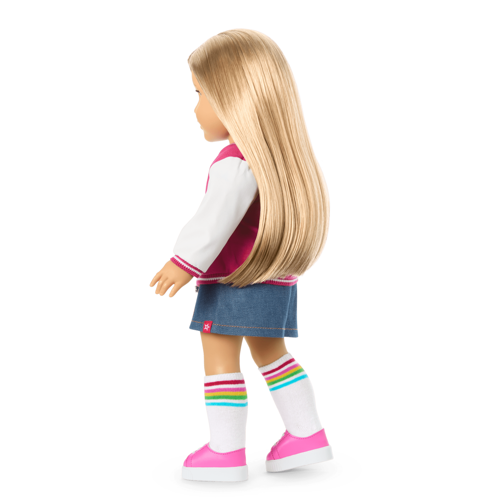 Truly Me 18-inch Doll with Puppy & Backpack Accessories | AG Star Squad Bundle