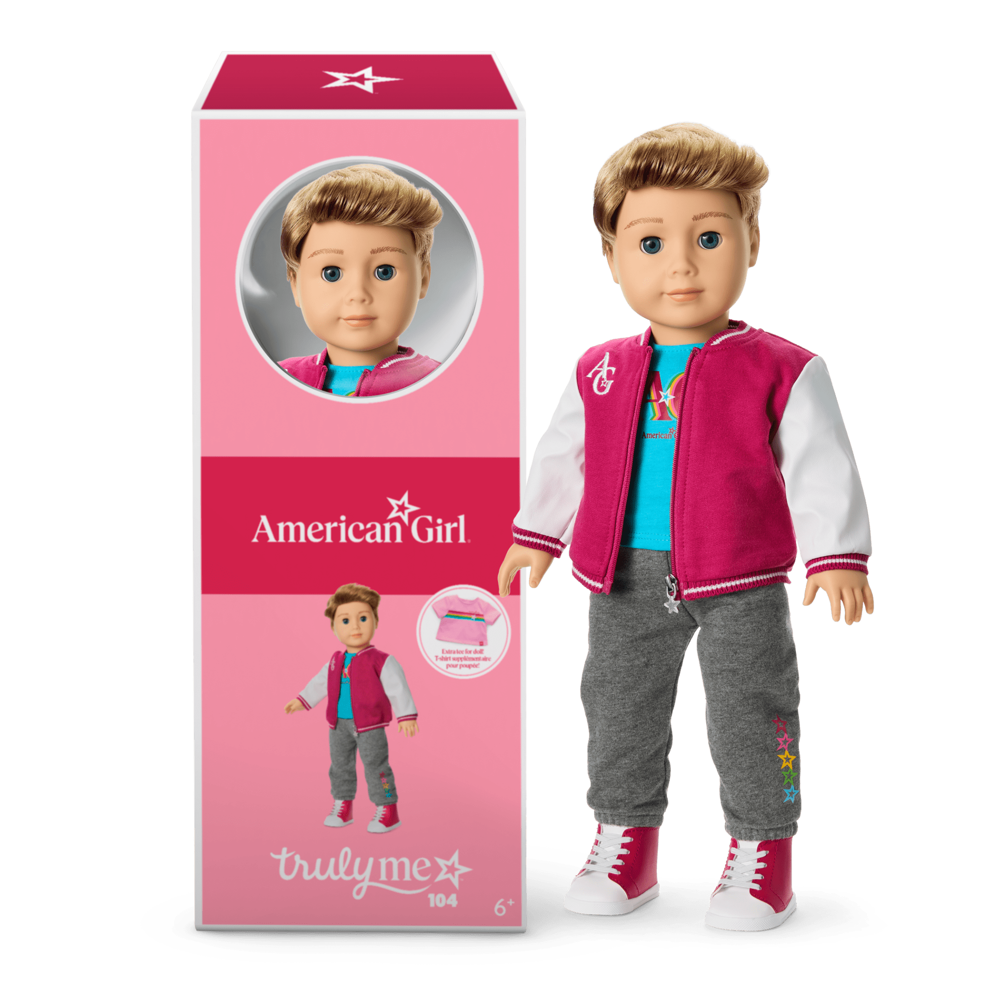 Truly Me 18-inch Doll with Puppy & Outfit | AG Star Squad Bundle