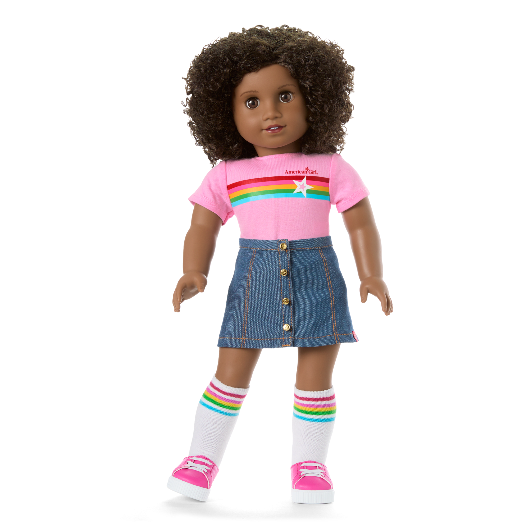Truly Me 18-inch Doll with Puppy & Mini Backpack | AG Star Squad Bundle