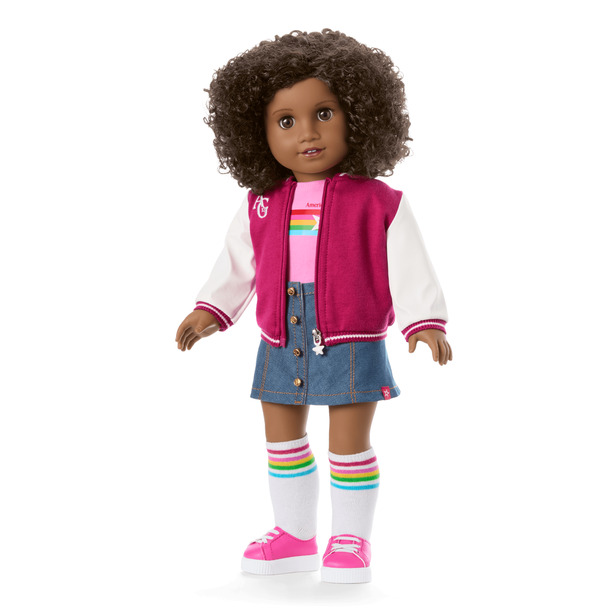 Truly Me 18-inch Doll with Puppy & Mini Backpack | AG Star Squad Bundle