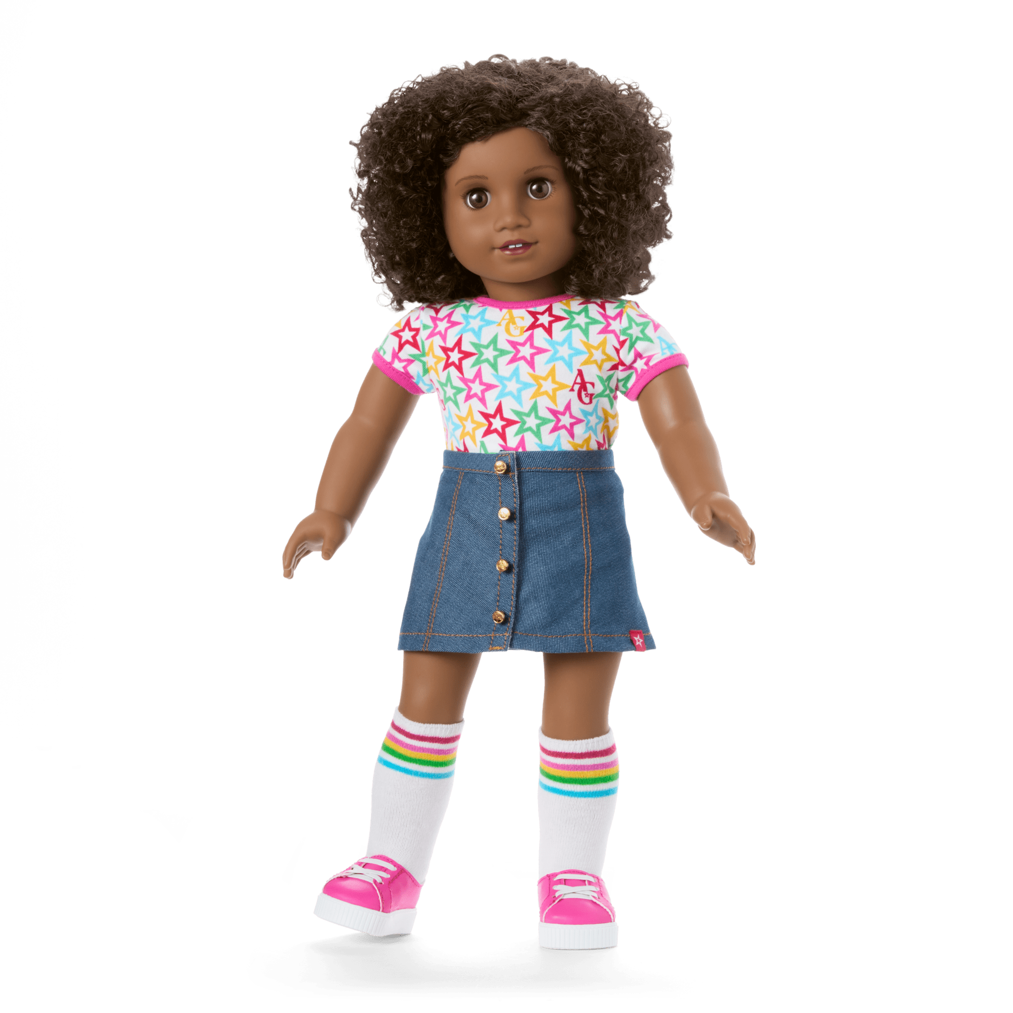 Truly Me 18-inch Doll with Puppy & Mini Backpack | AG Star Squad Bundle