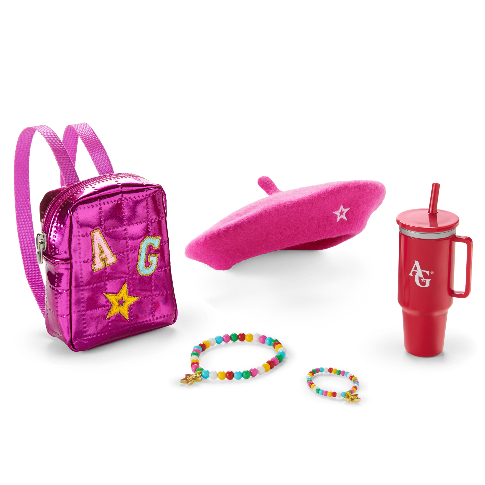 Truly Me 18-inch Doll with Puppy & Backpack Bundle | AG Star Squad