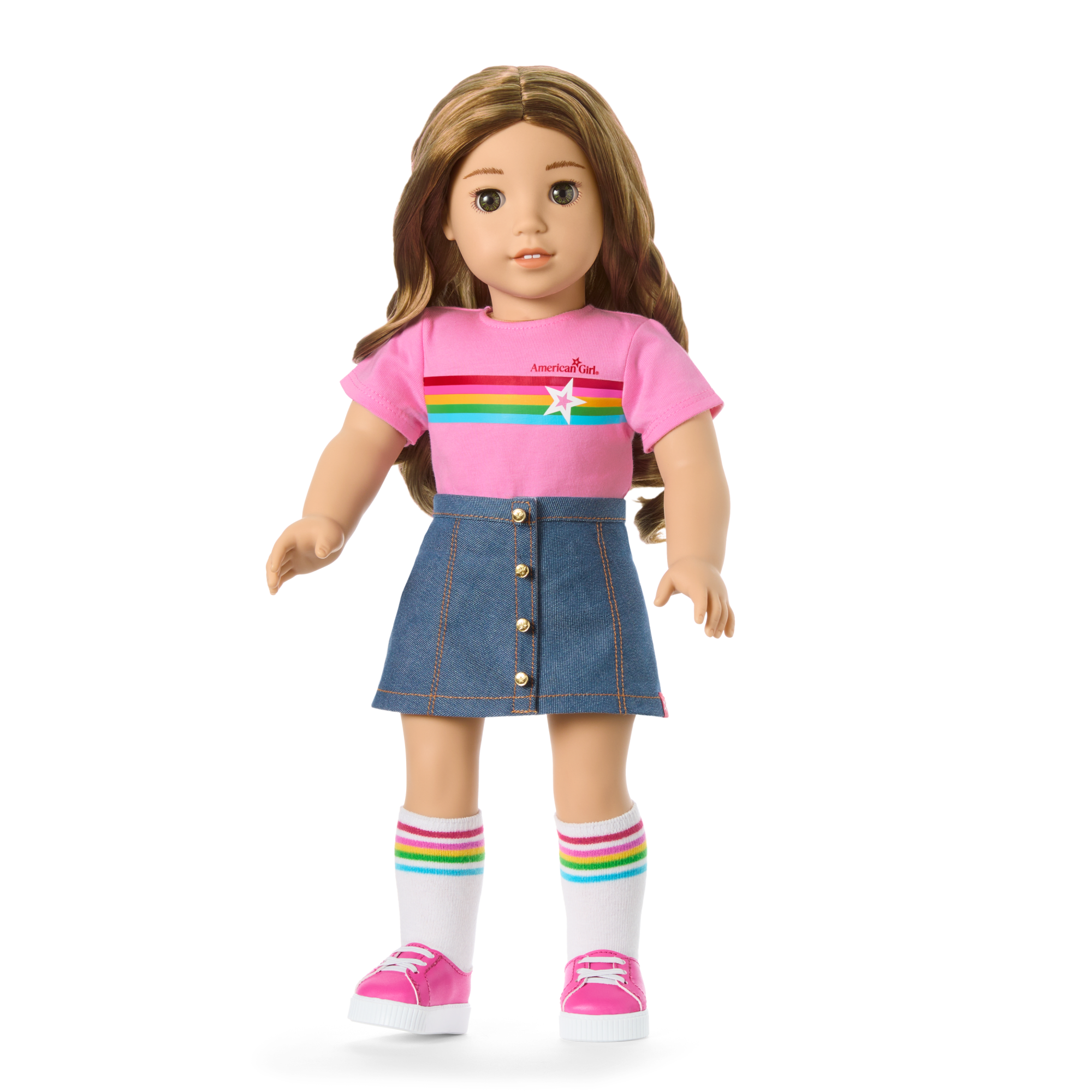 18-inch Truly Me Doll with Puppy & Backpack Bundle | AG Star Squad