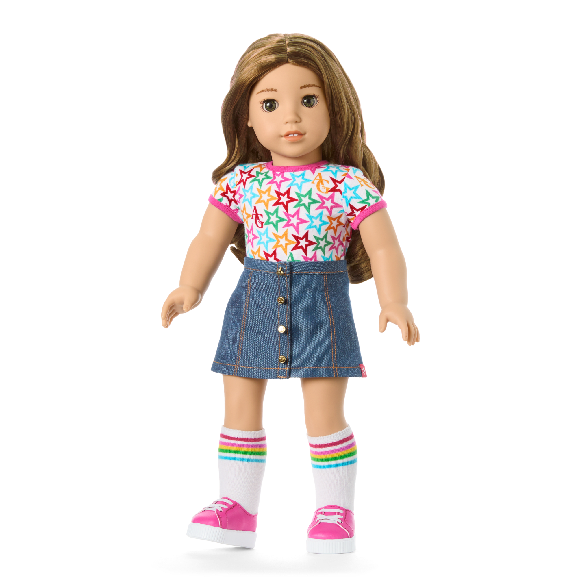 18-inch Truly Me Doll with Puppy & Backpack Bundle | AG Star Squad