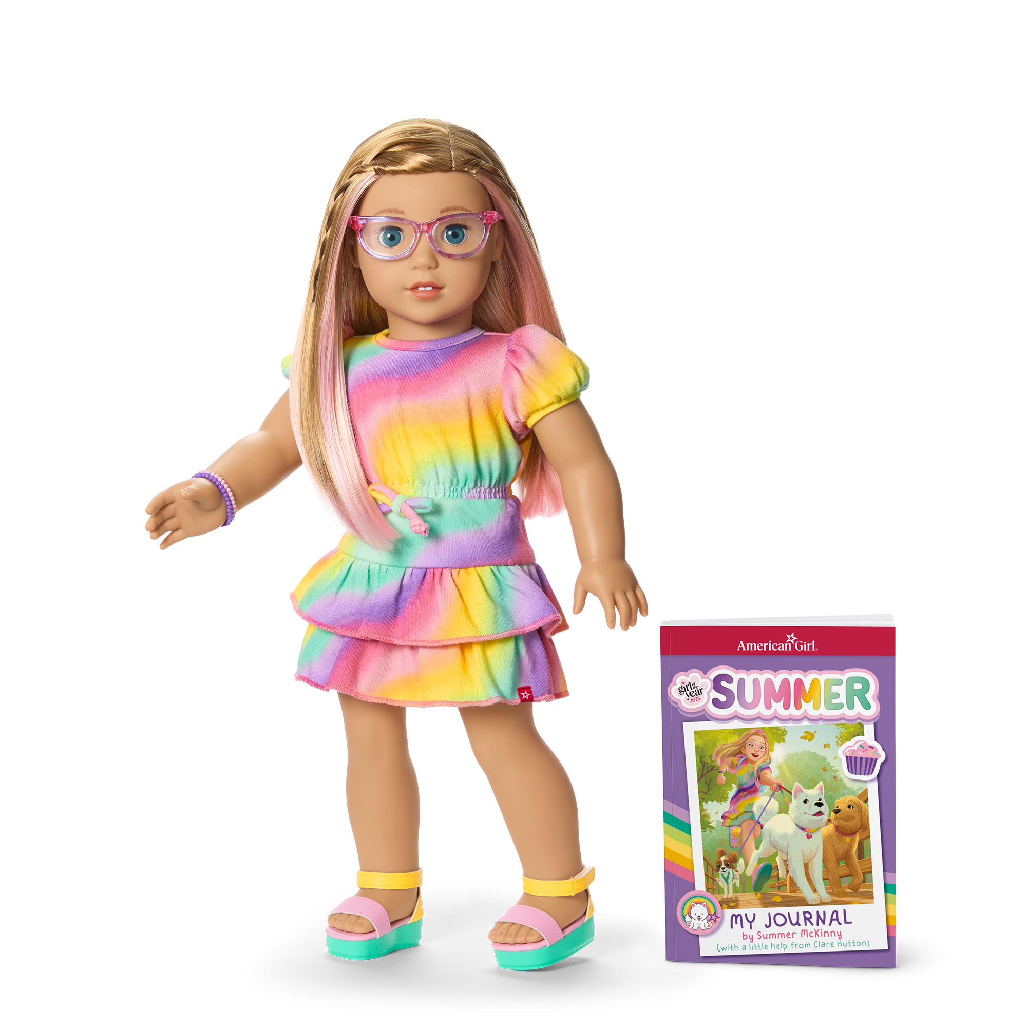 Rainbow Swirl Dress for Girls & Dolls | Summer McKinny™