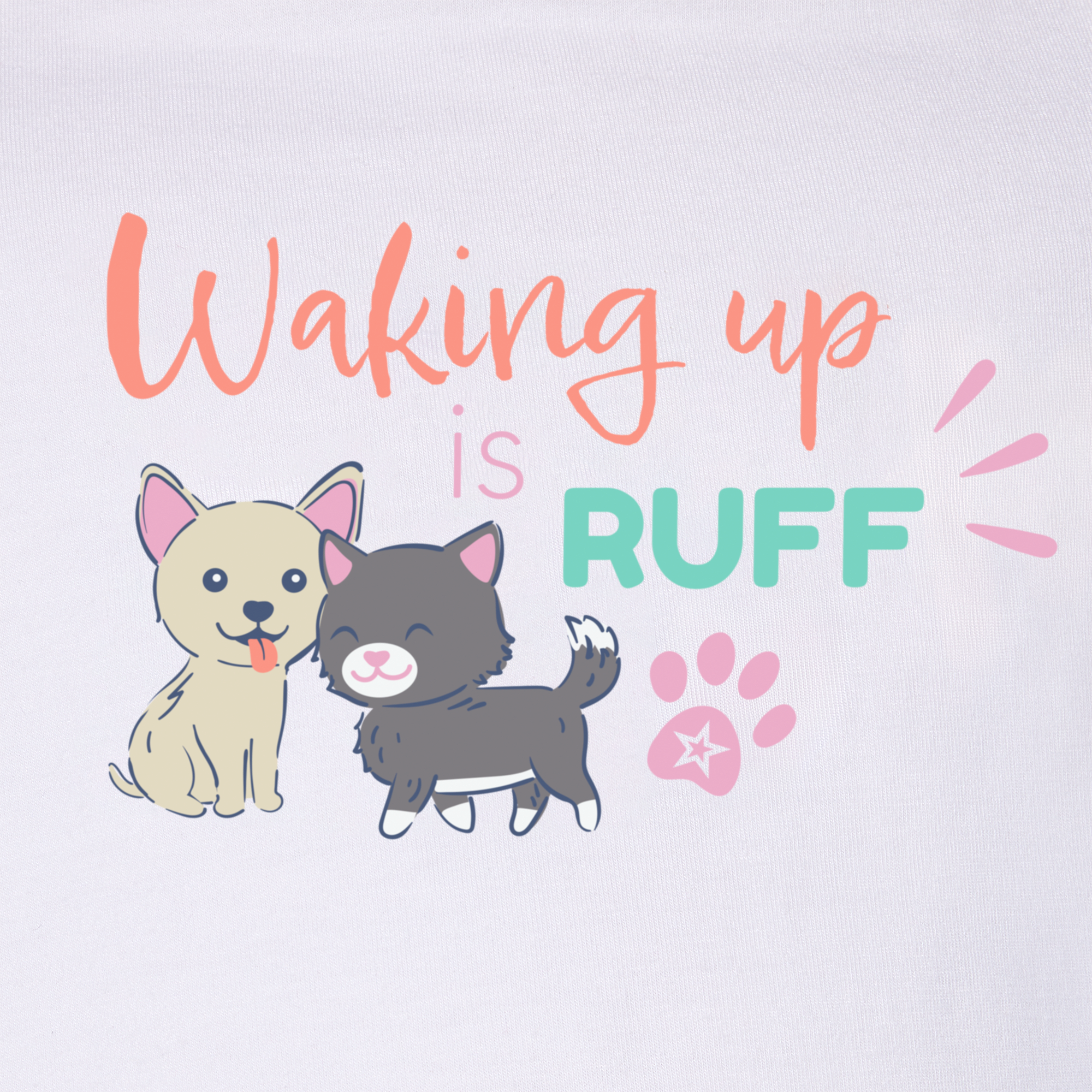 Matching Girls & Doll Pajama Set with Plush Slippers | Waking Up Is Ruff