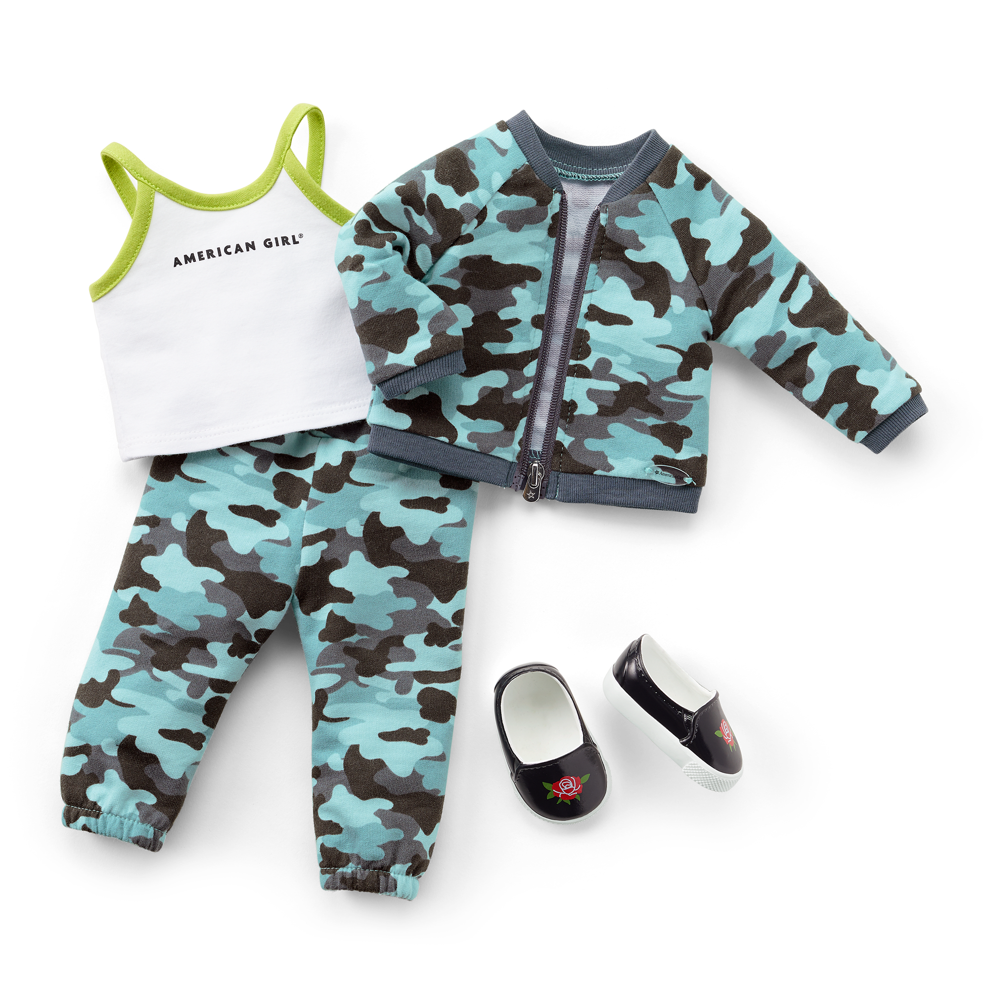 American Girl Truly Me Doll #89 in Camo with Stylish Accessories | 18" Fashion Doll